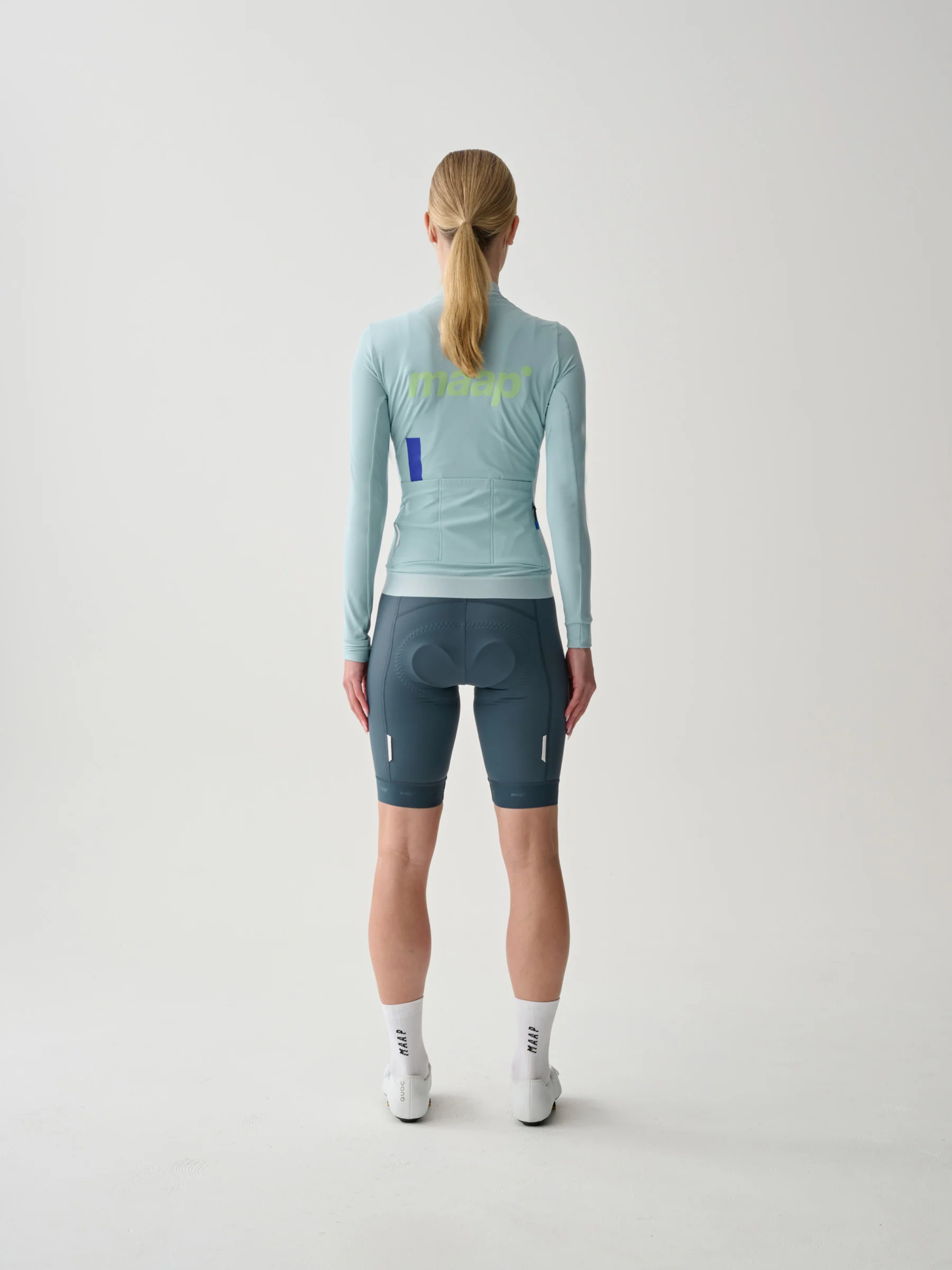 MAAP Training Women's Thermal Longsleeve Jersey Stella Blue - Image 4
