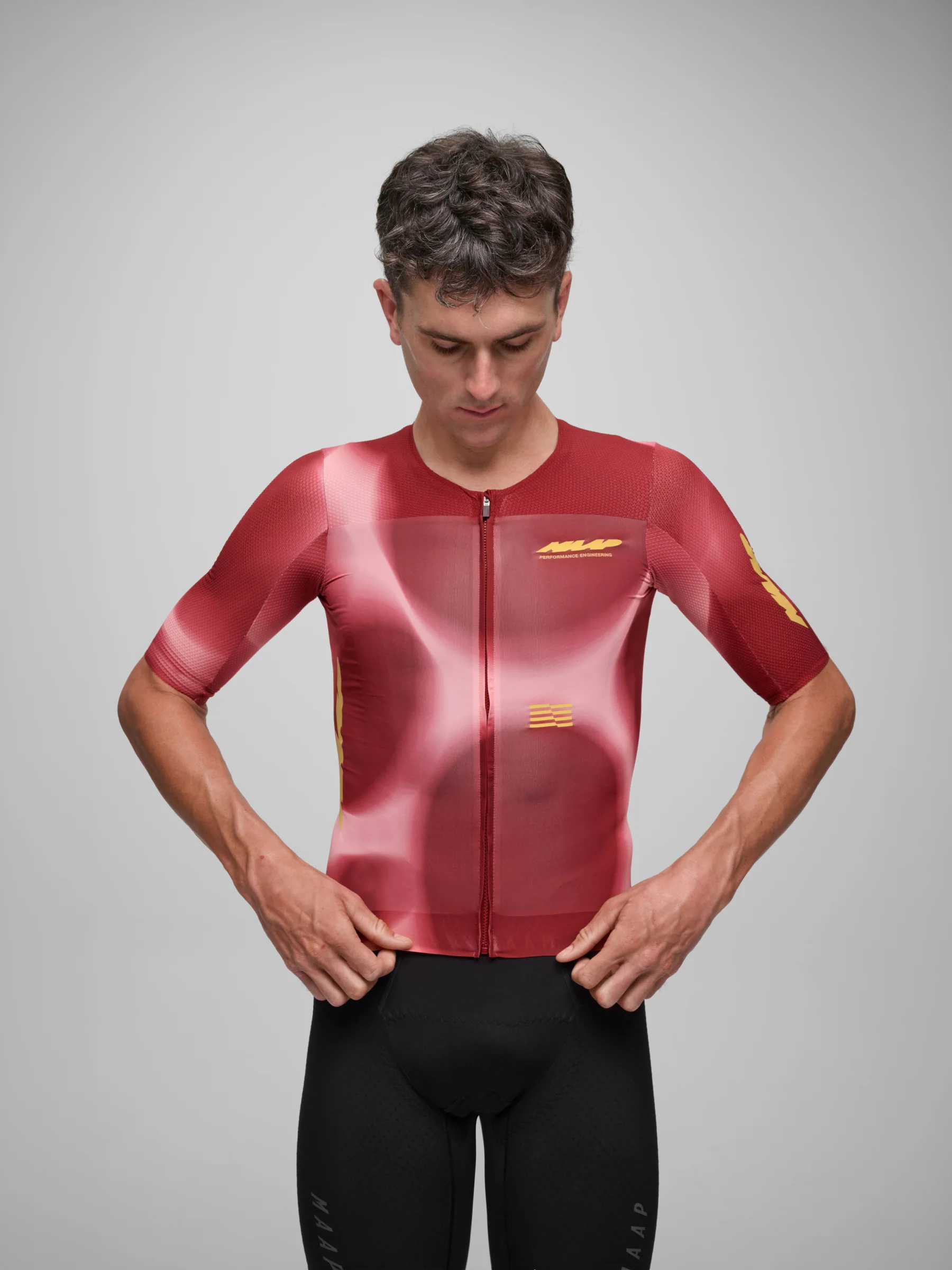 MAAP Void Men's Pro Race Jersey Crimson Dusk - Image 2