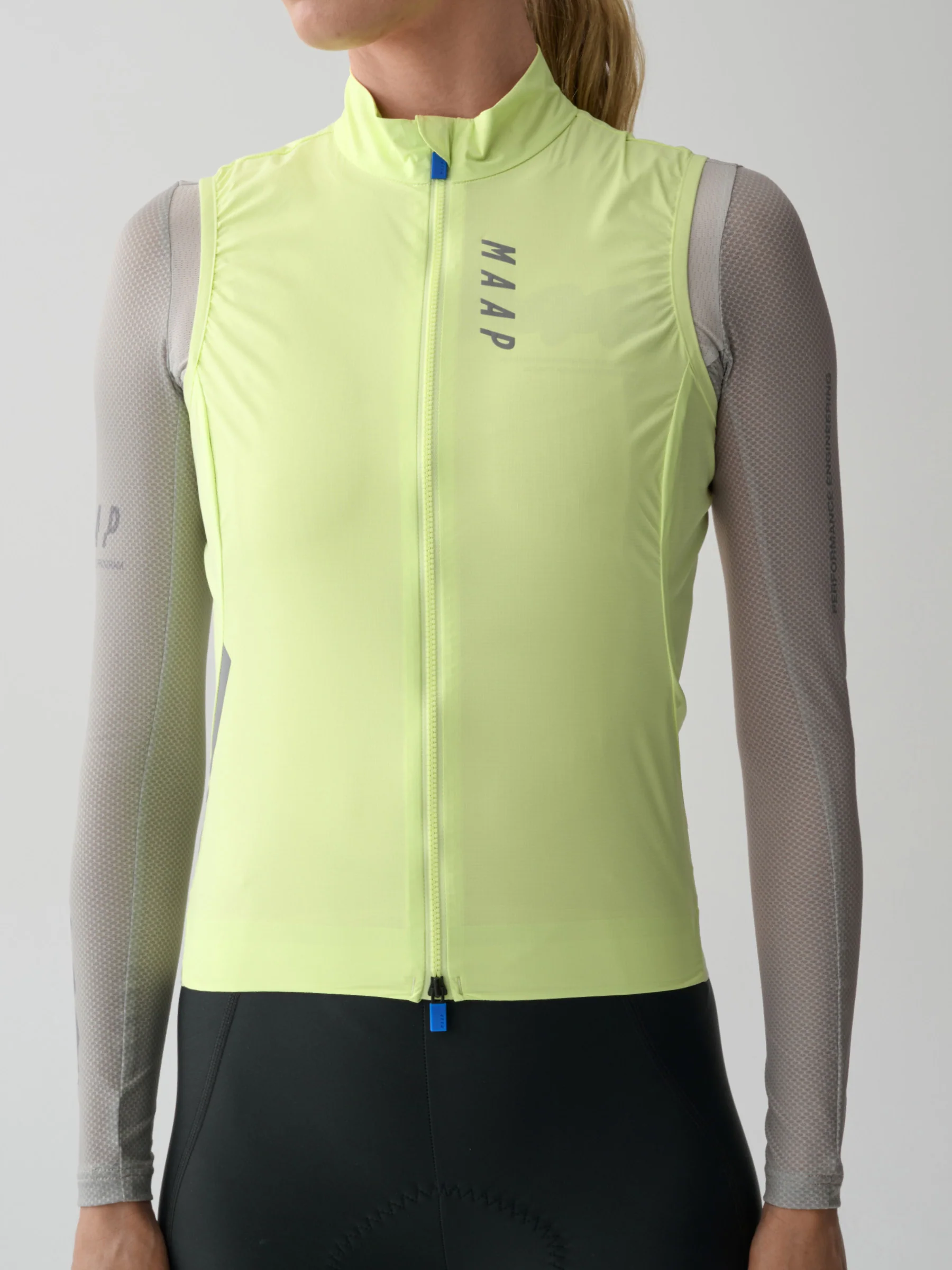 MAAP Women's Flow Vest Shadow Lime - Image 3