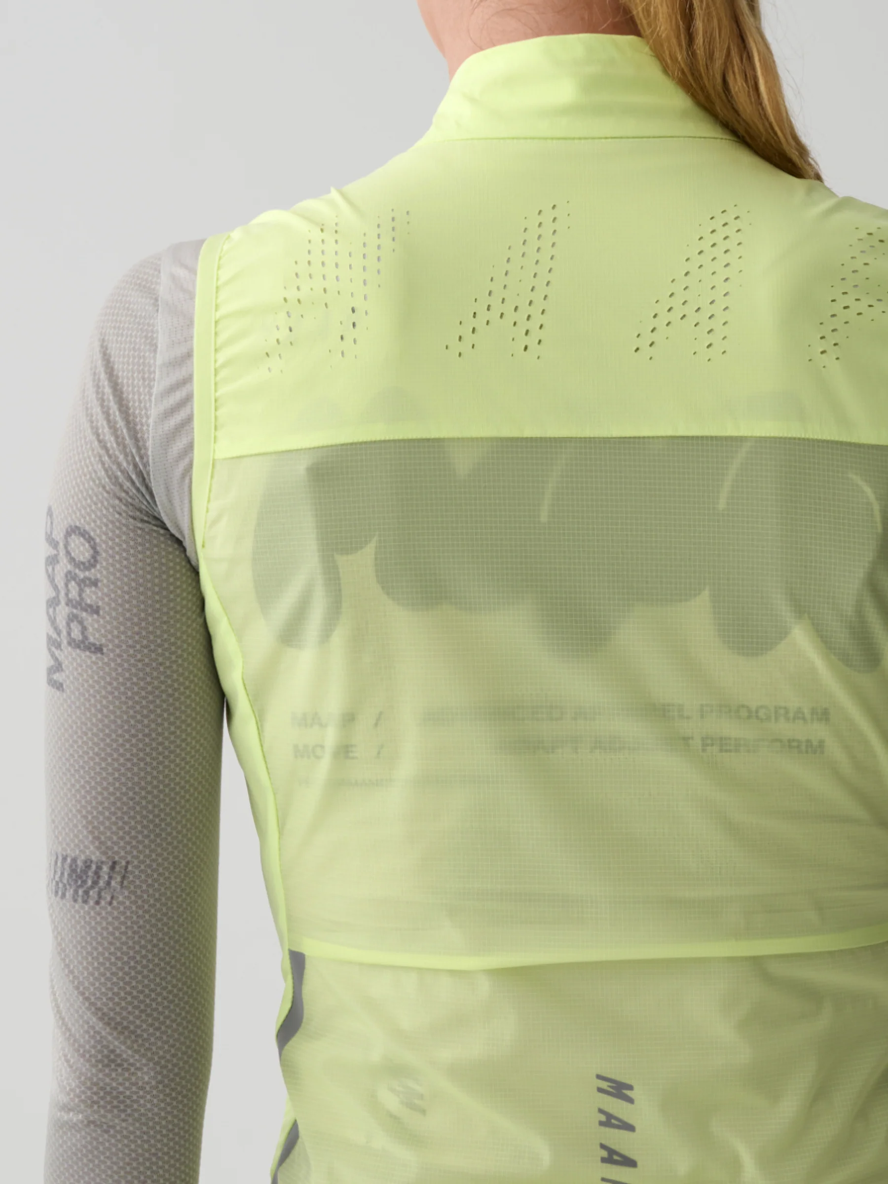 MAAP Women's Flow Vest Shadow Lime - Image 6