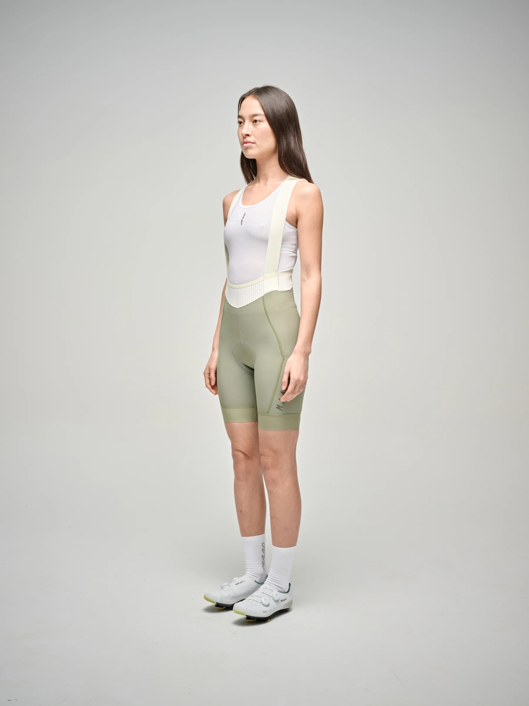 MAAP Women's Team Evo Cargo Bib Shorts Scrubland - Image 2