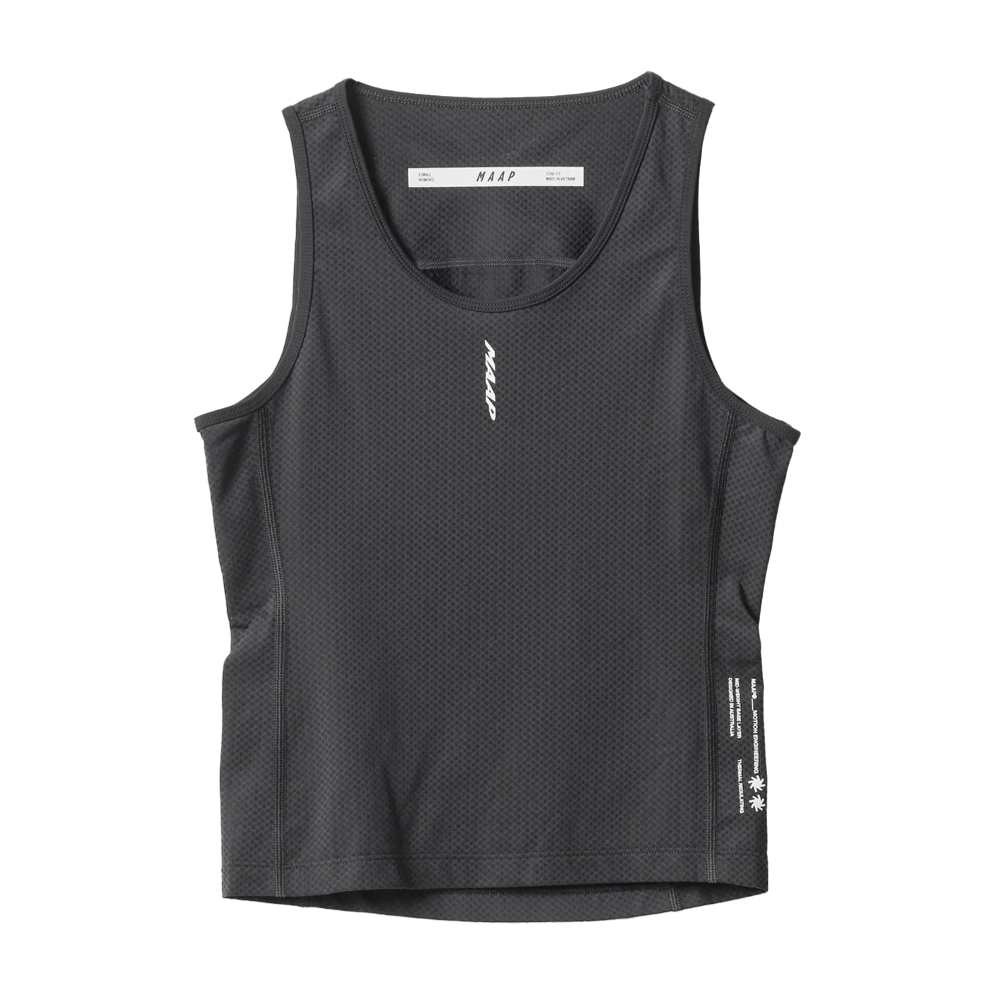 MAAP Women's Team Mesh Base Layer Black