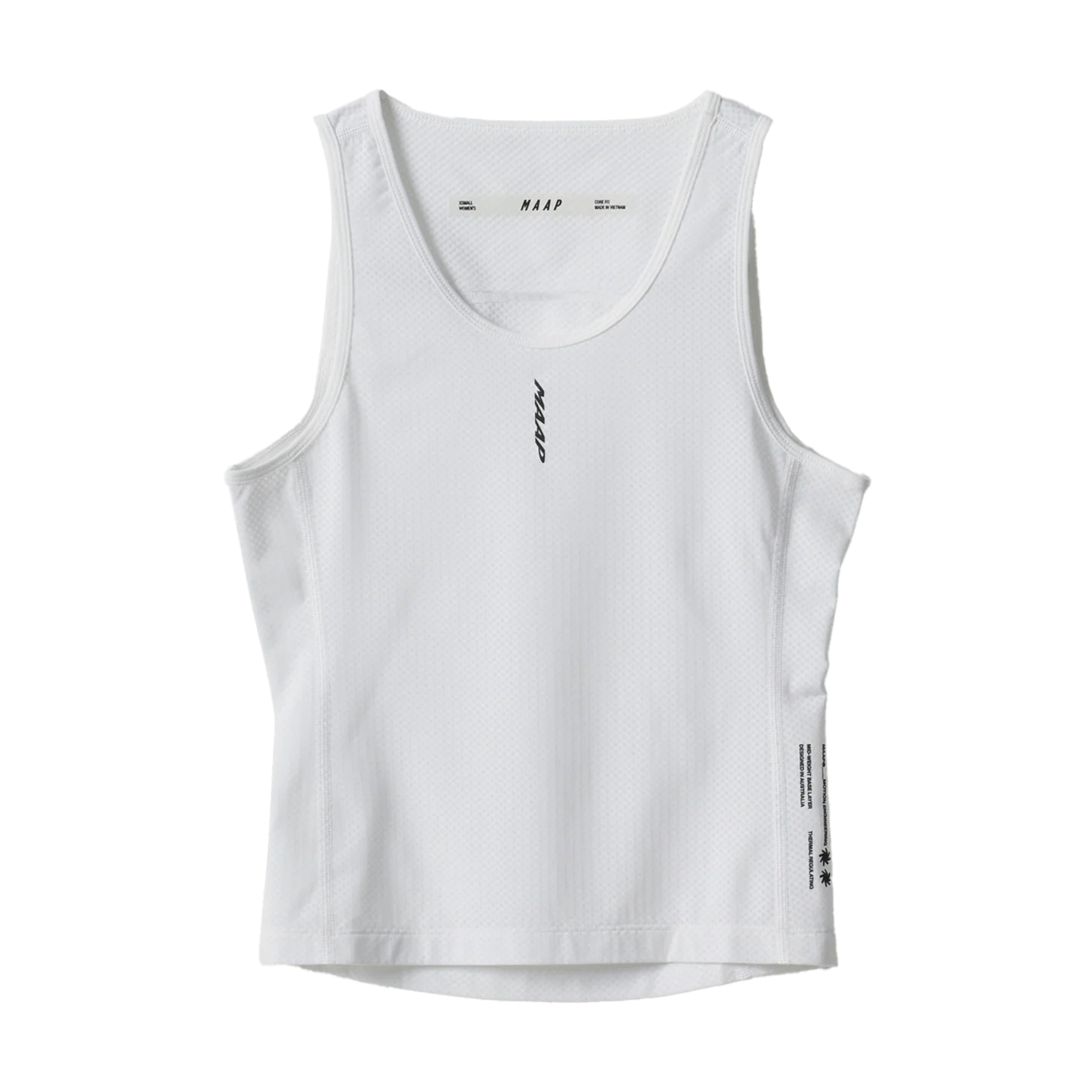 MAAP Women's Team Mesh Base Layer White