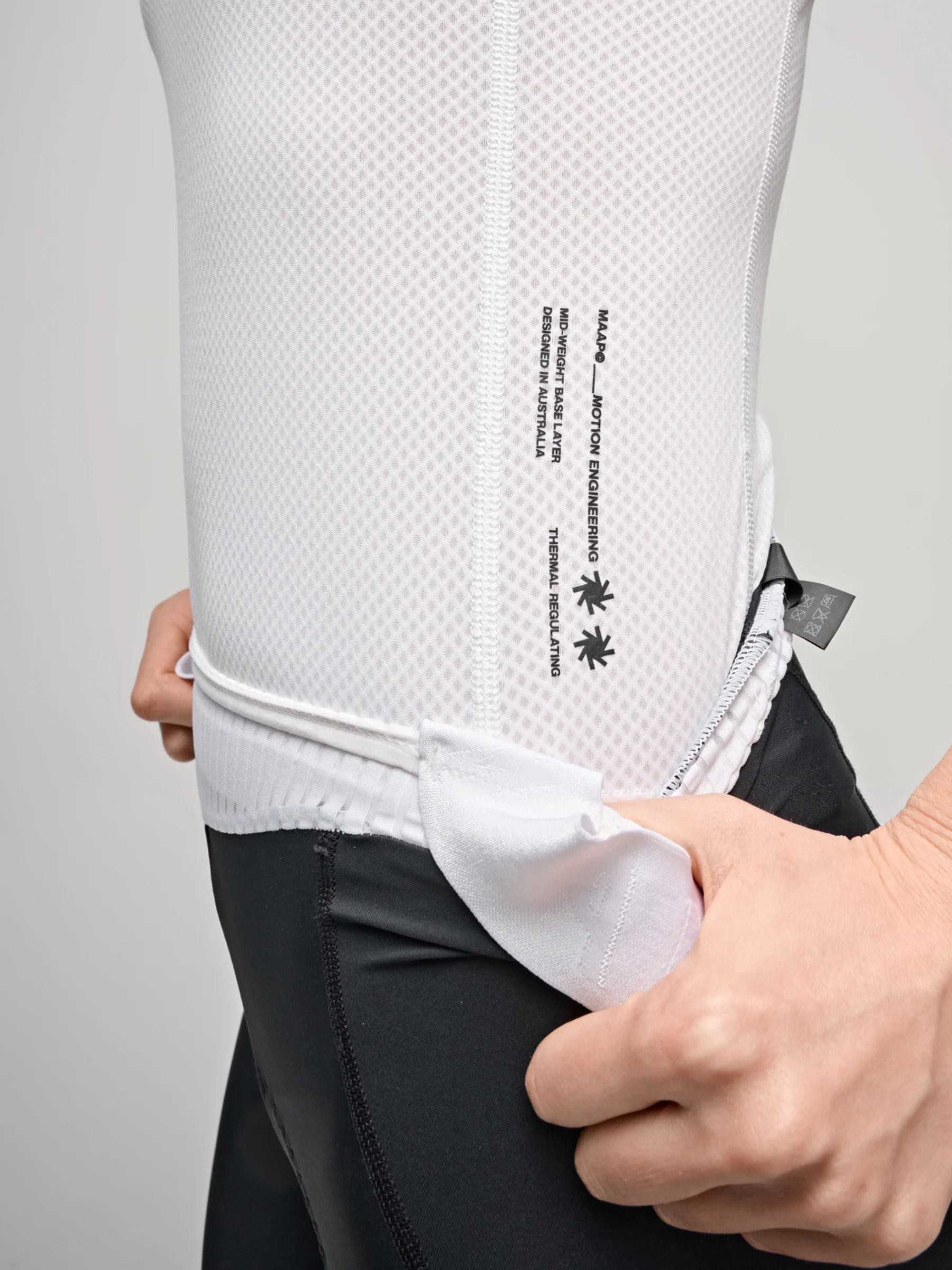 MAAP Women's Team Mesh Base Layer White - Image 7