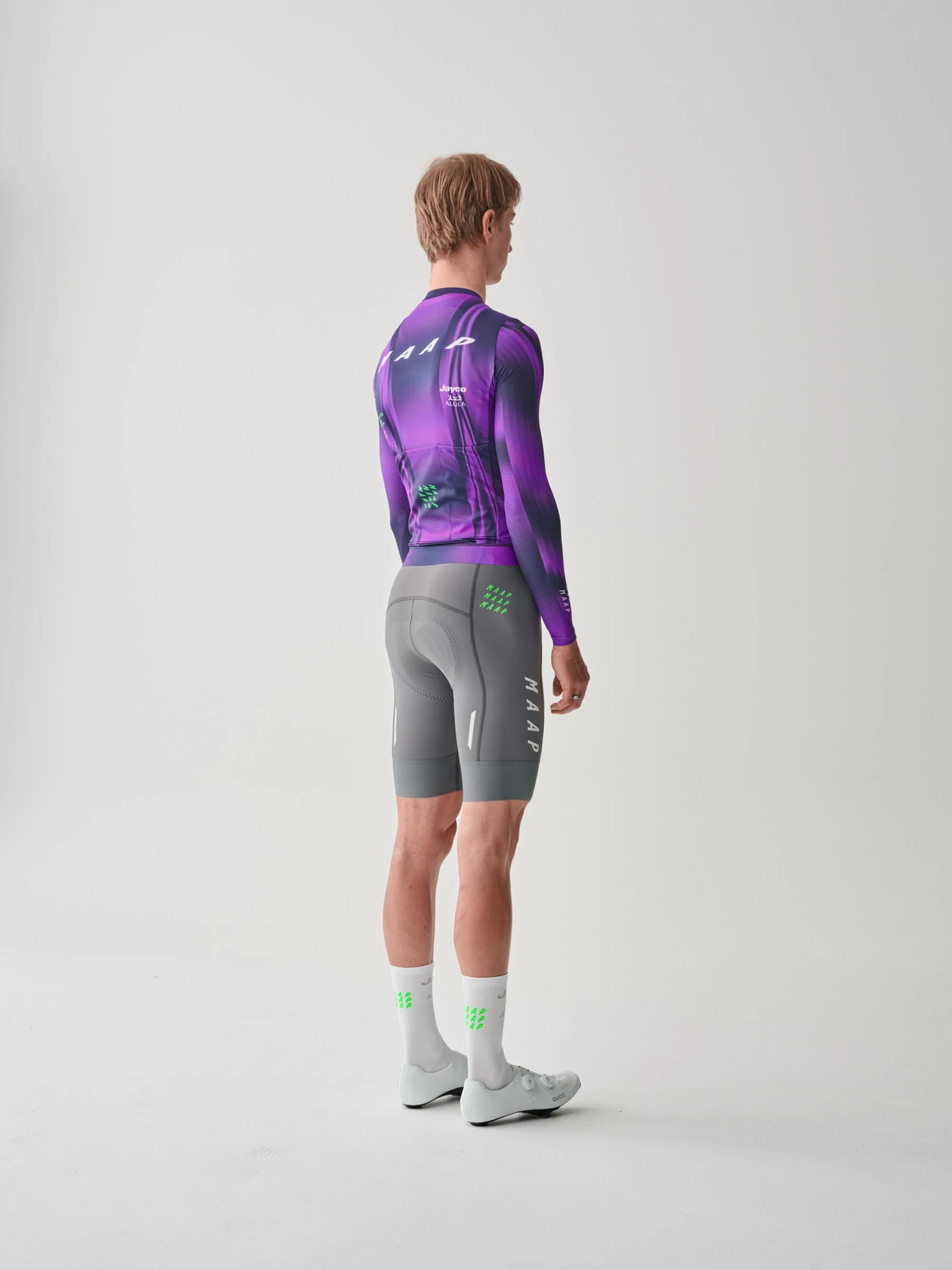 MAAP World Tour Men's Pro Air Longsleeve Jersey 2.0 Aurora/Midnight - Image 2