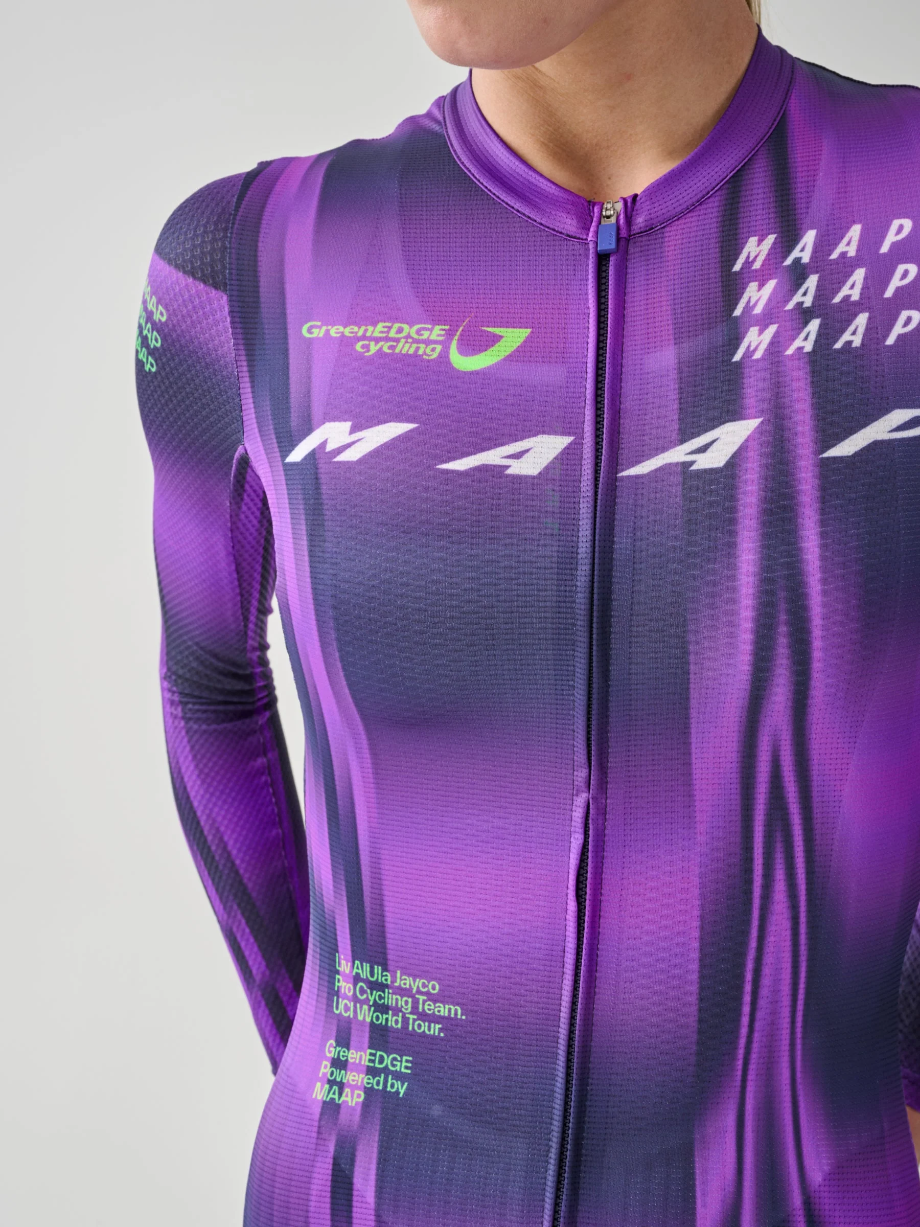 MAAP World Tour Women's Pro Air Longsleeve Jersey 2.0 Aurora/Midnight - Image 3
