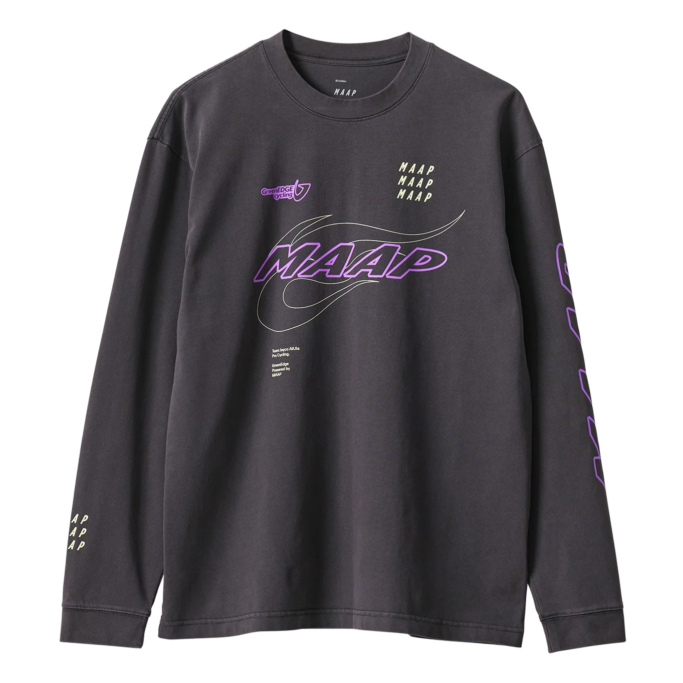 MAAP WorldTour 26 Longsleeve Tee Glow Ink