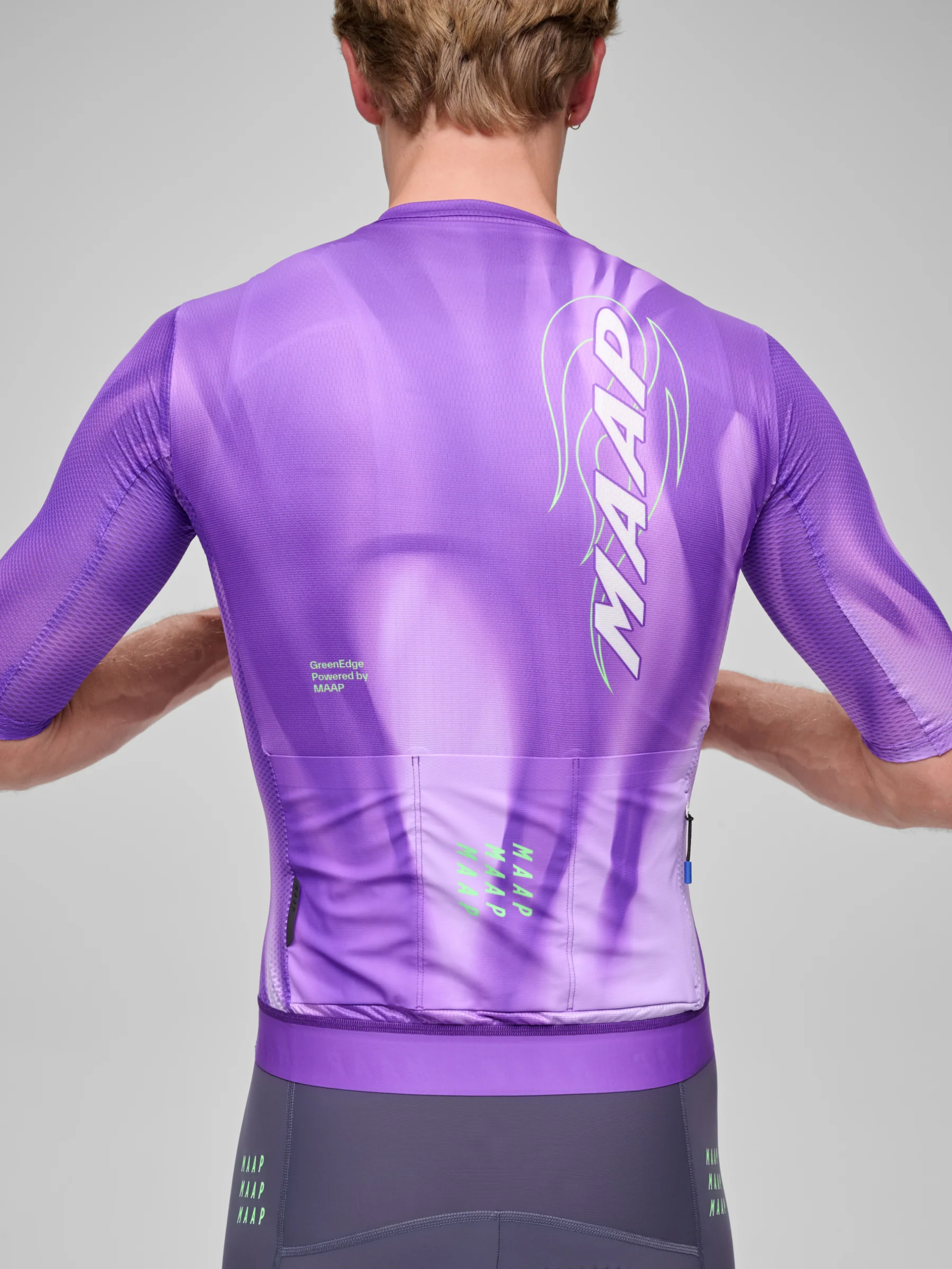 MAAP WorldTour 26 Men's Pro Air Jersey 3.0 Electric Purple - Image 5