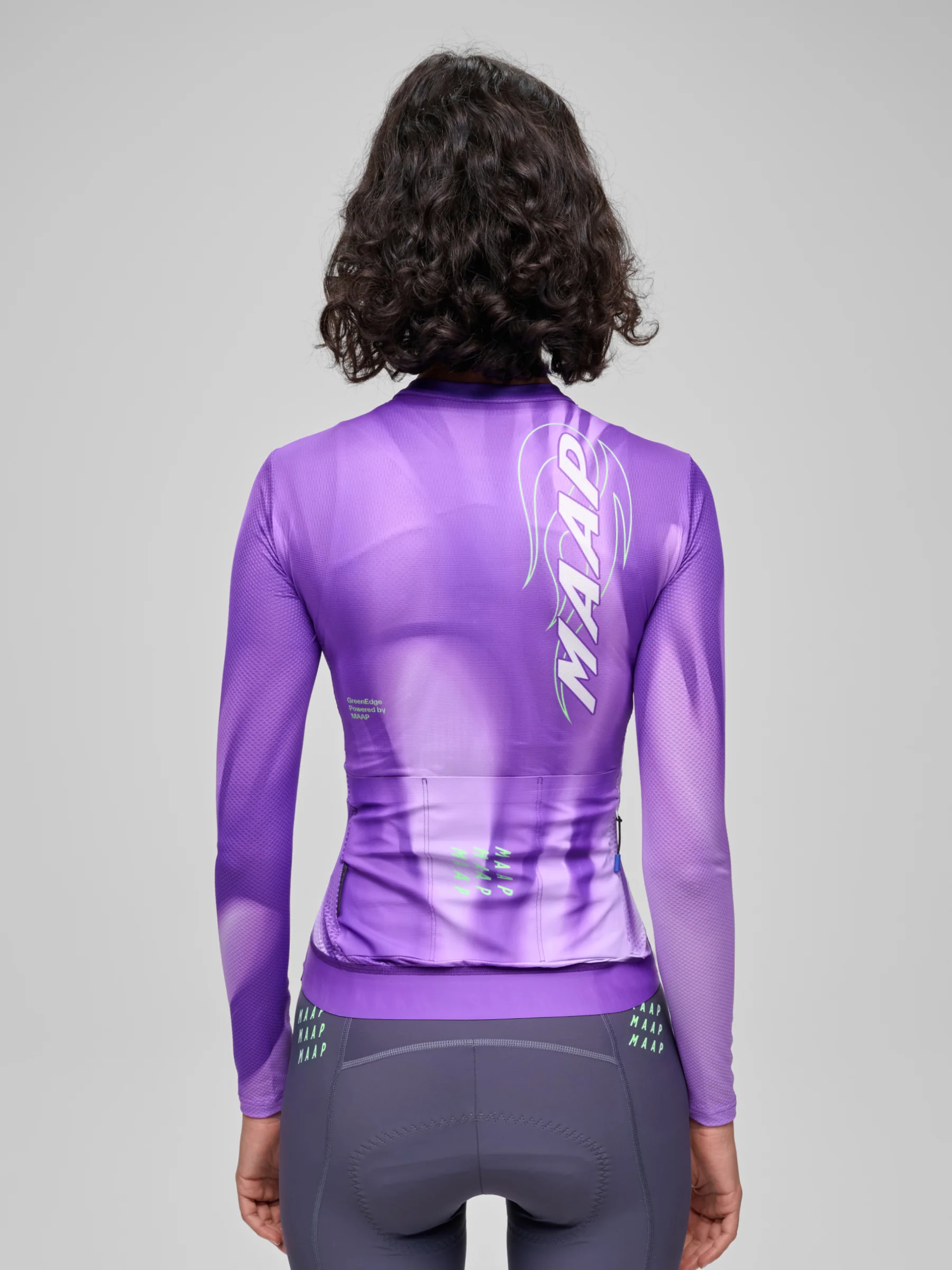 MAAP WorldTour 26 Women's Pro Air Longsleeve Jersey 3.0 Electric Purple - Image 5