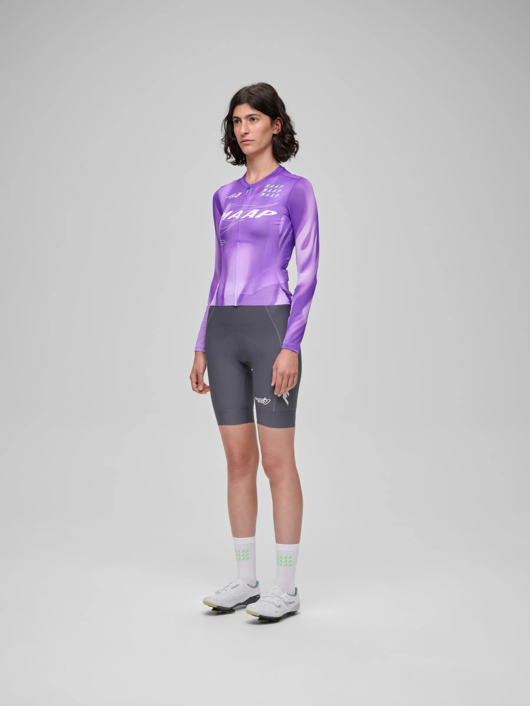 MAAP WorldTour 26 Women's Team Bib Evo Odyssey/White - Image 2