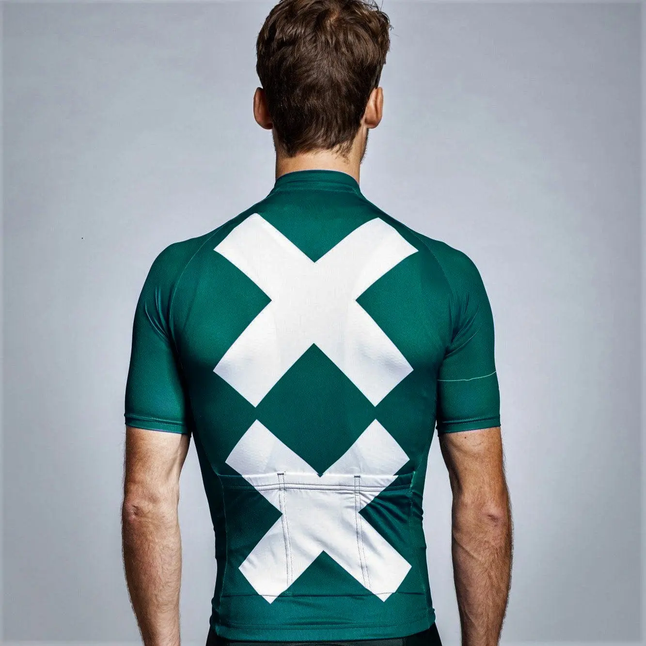 Maats Amsterdam Men's Jersey Green/White - Image 2