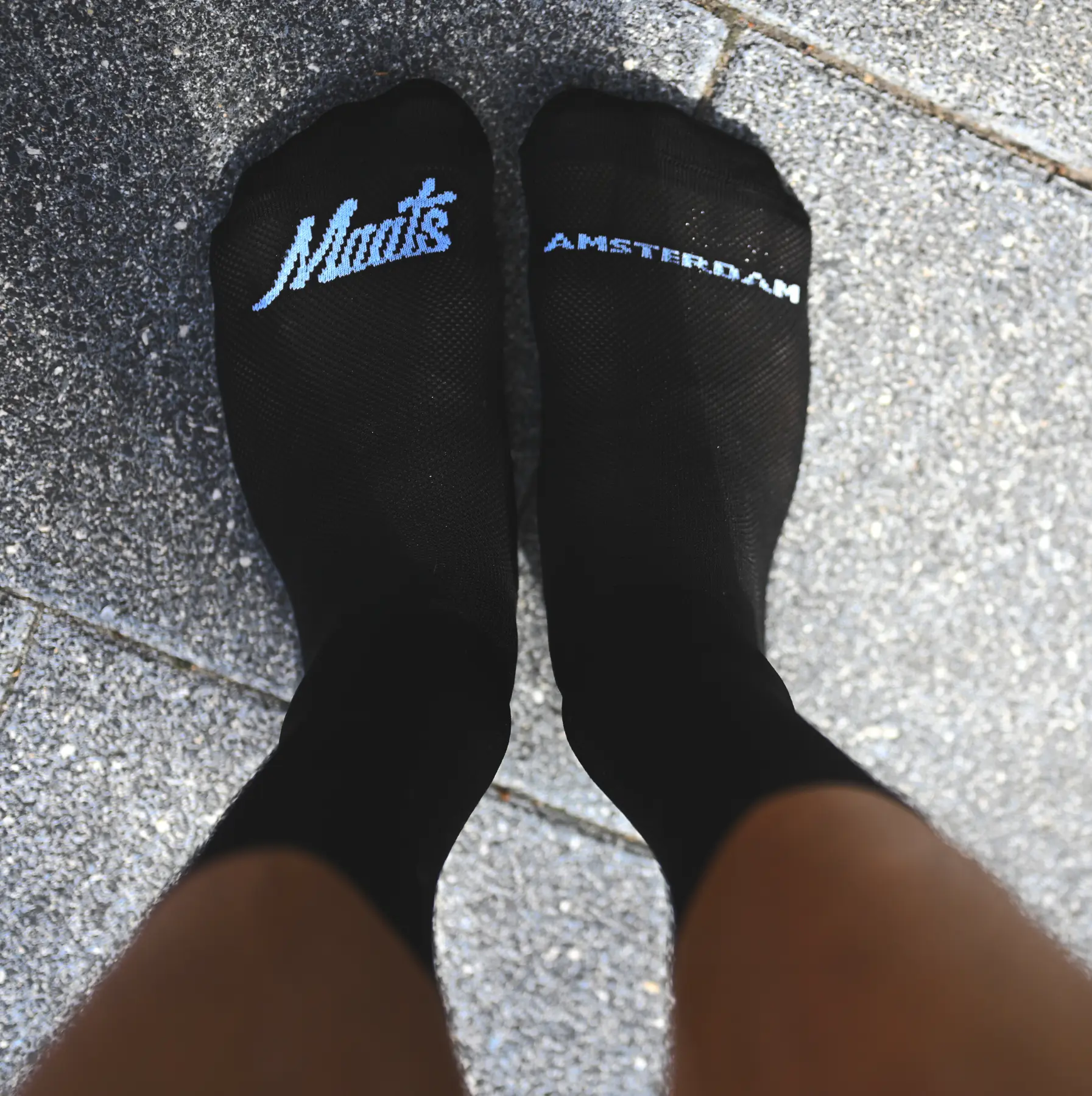 Maats Amsterdam XXX Socks Black - Image 3