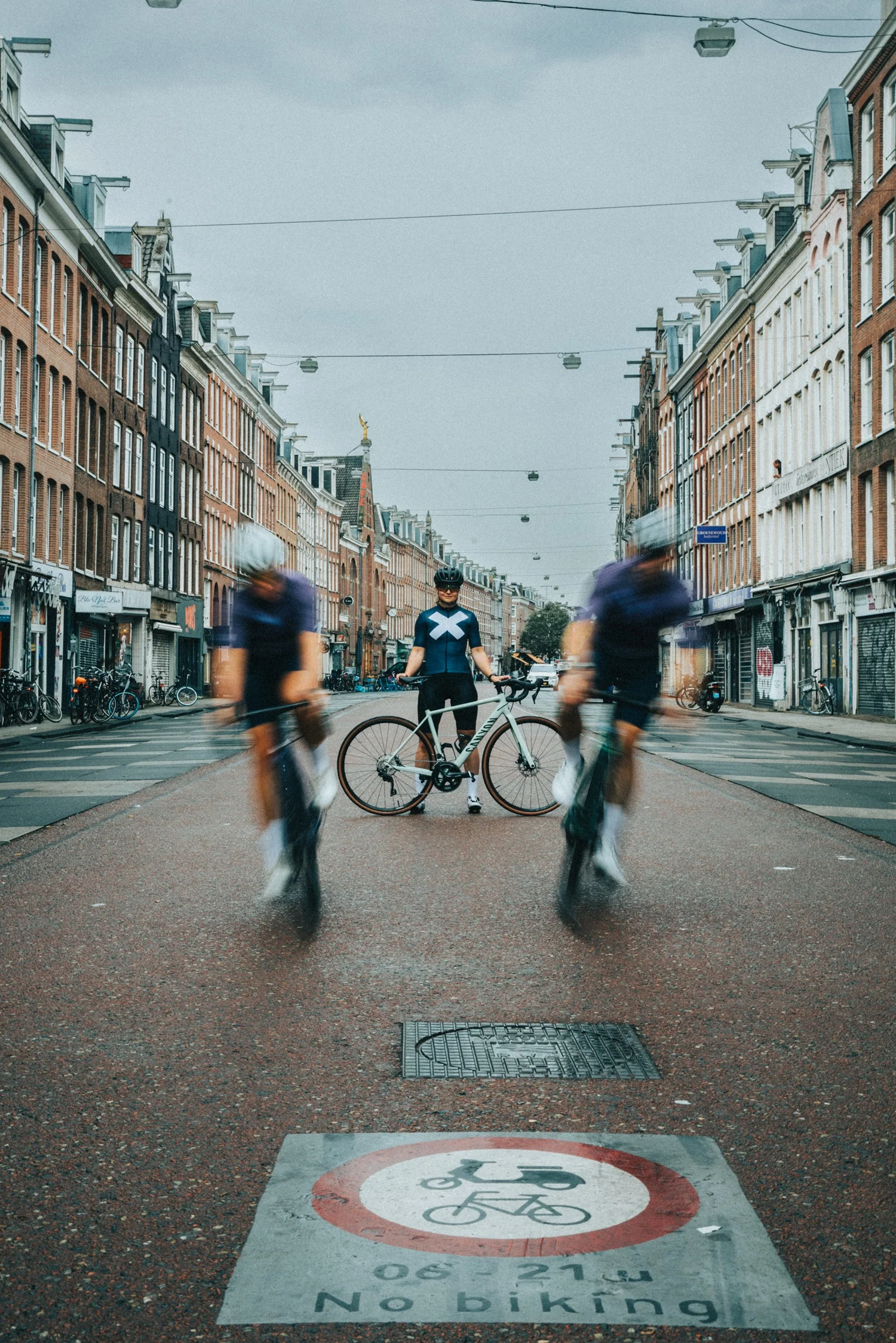 Maats Amsterdam Women's Jersey Navy/Off-White - Image 3