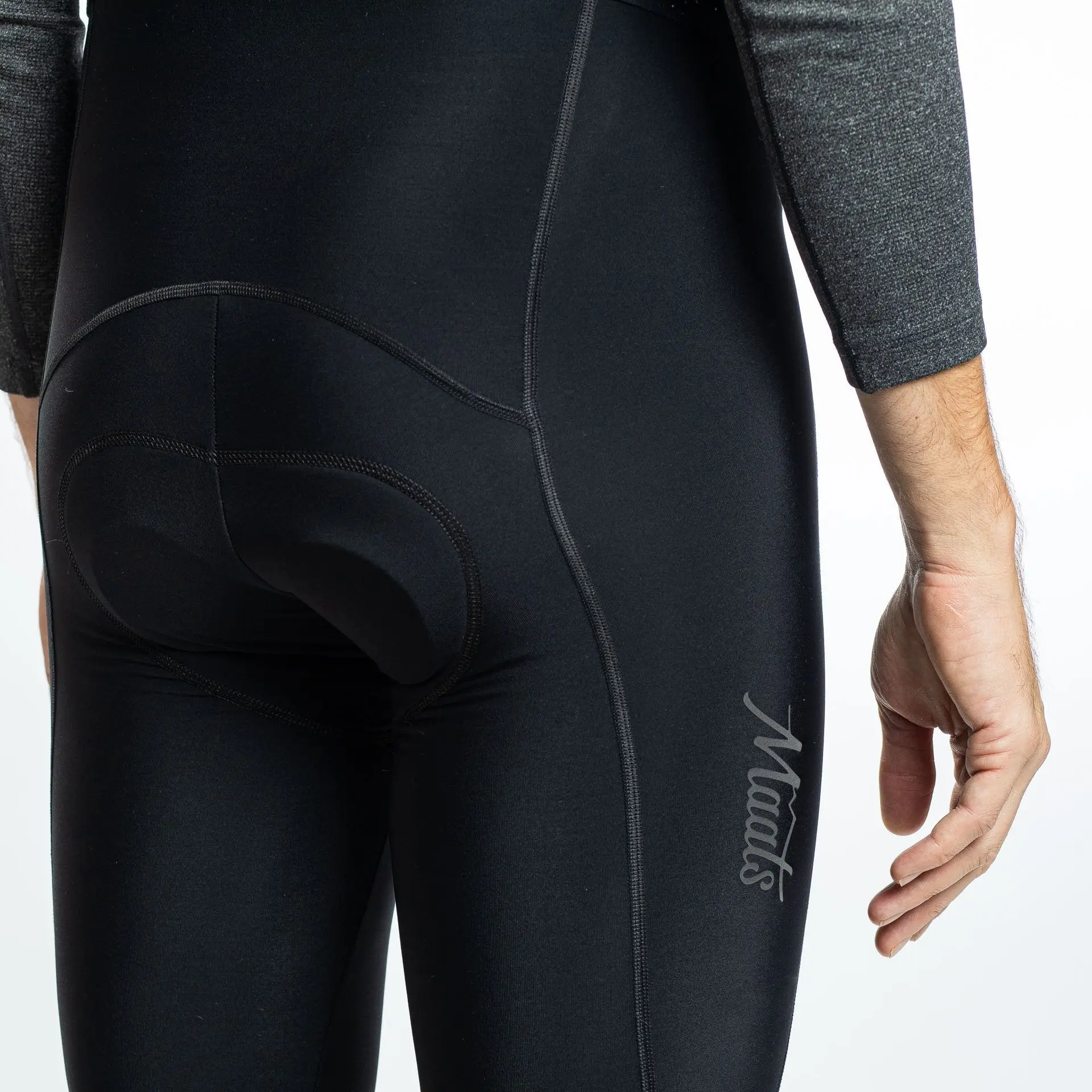 Maats Club Men's Bib Tights Black - Image 3