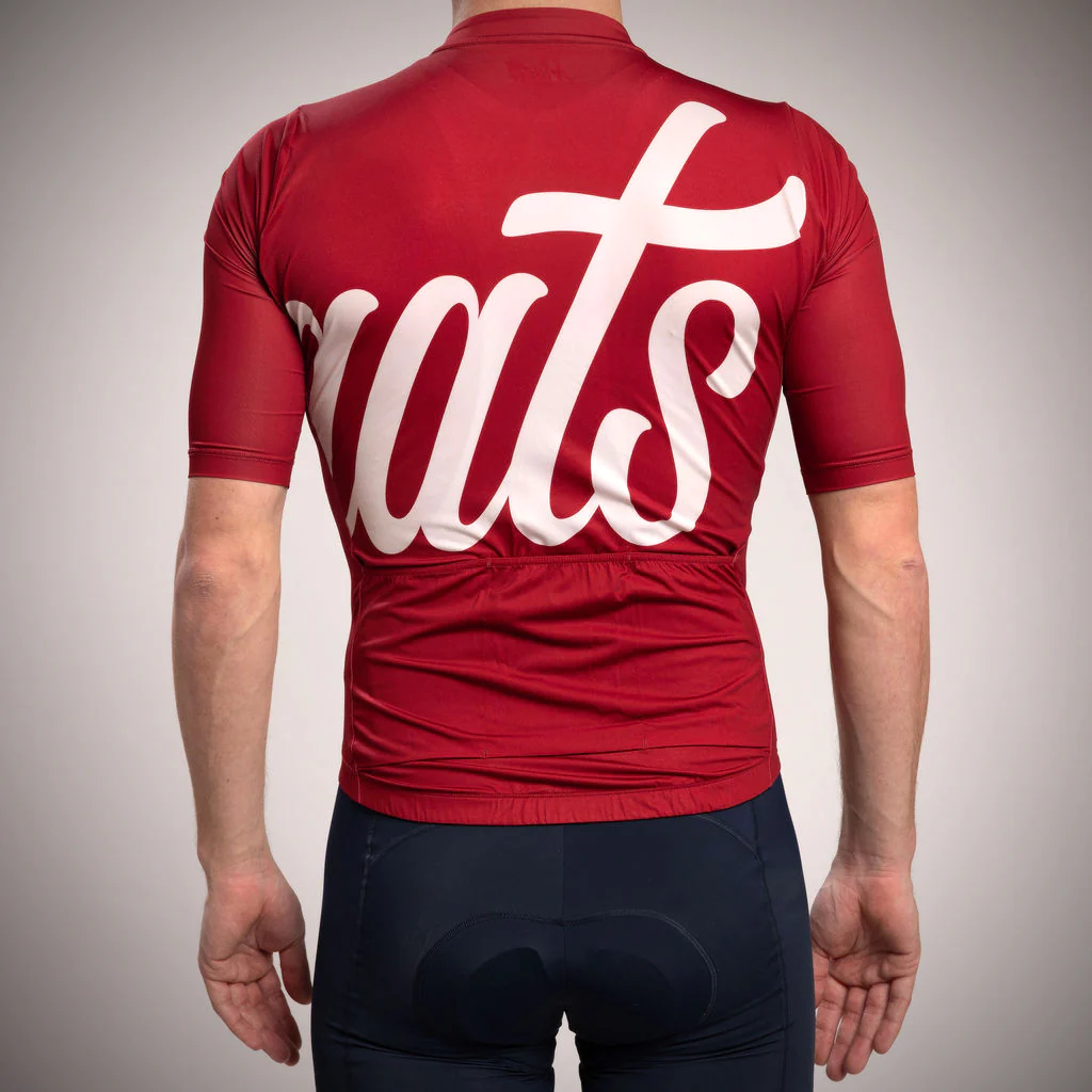 Maats Club Men's Jersey 2.0 Cranberry - Image 4
