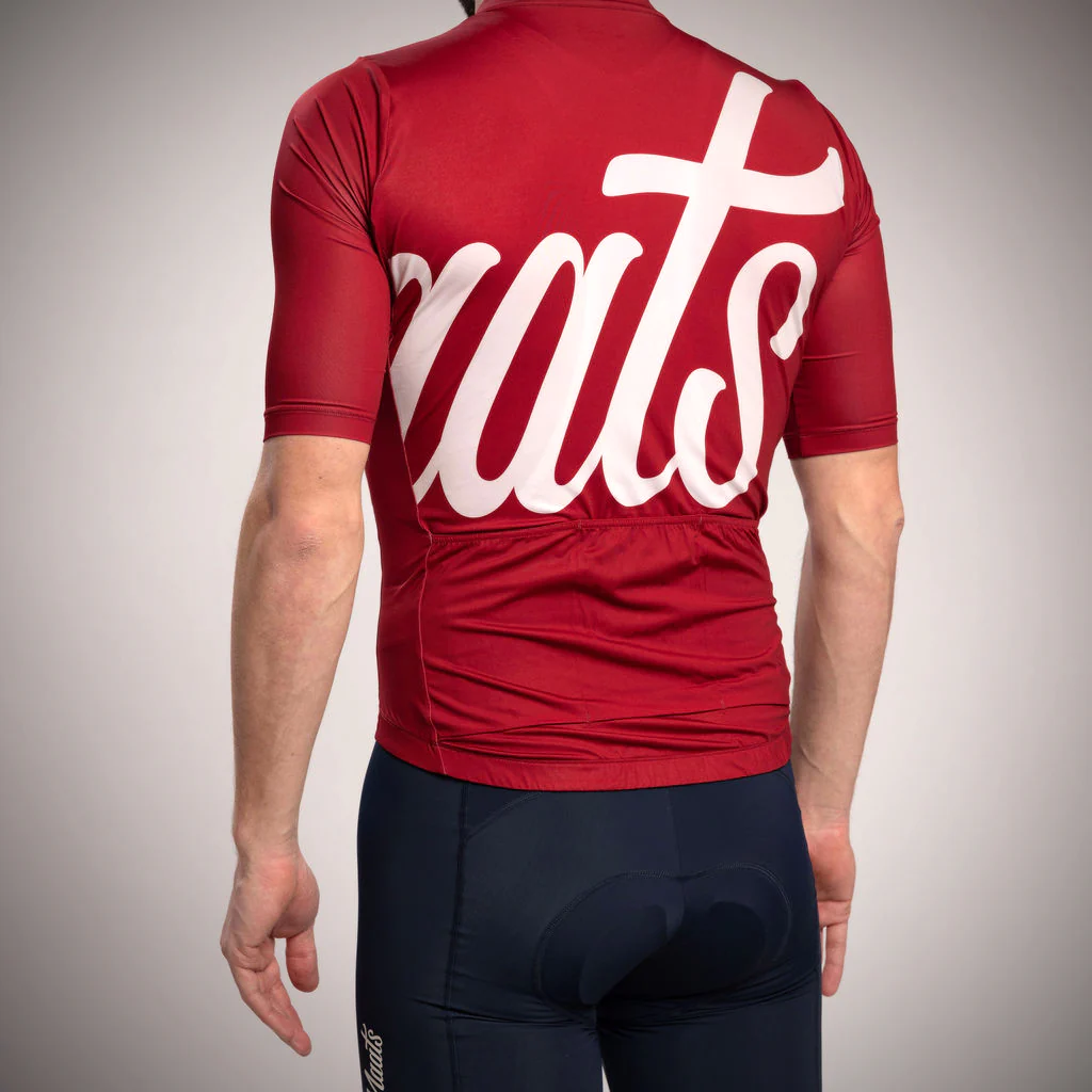 Maats Club Men's Jersey 2.0 Cranberry - Image 6