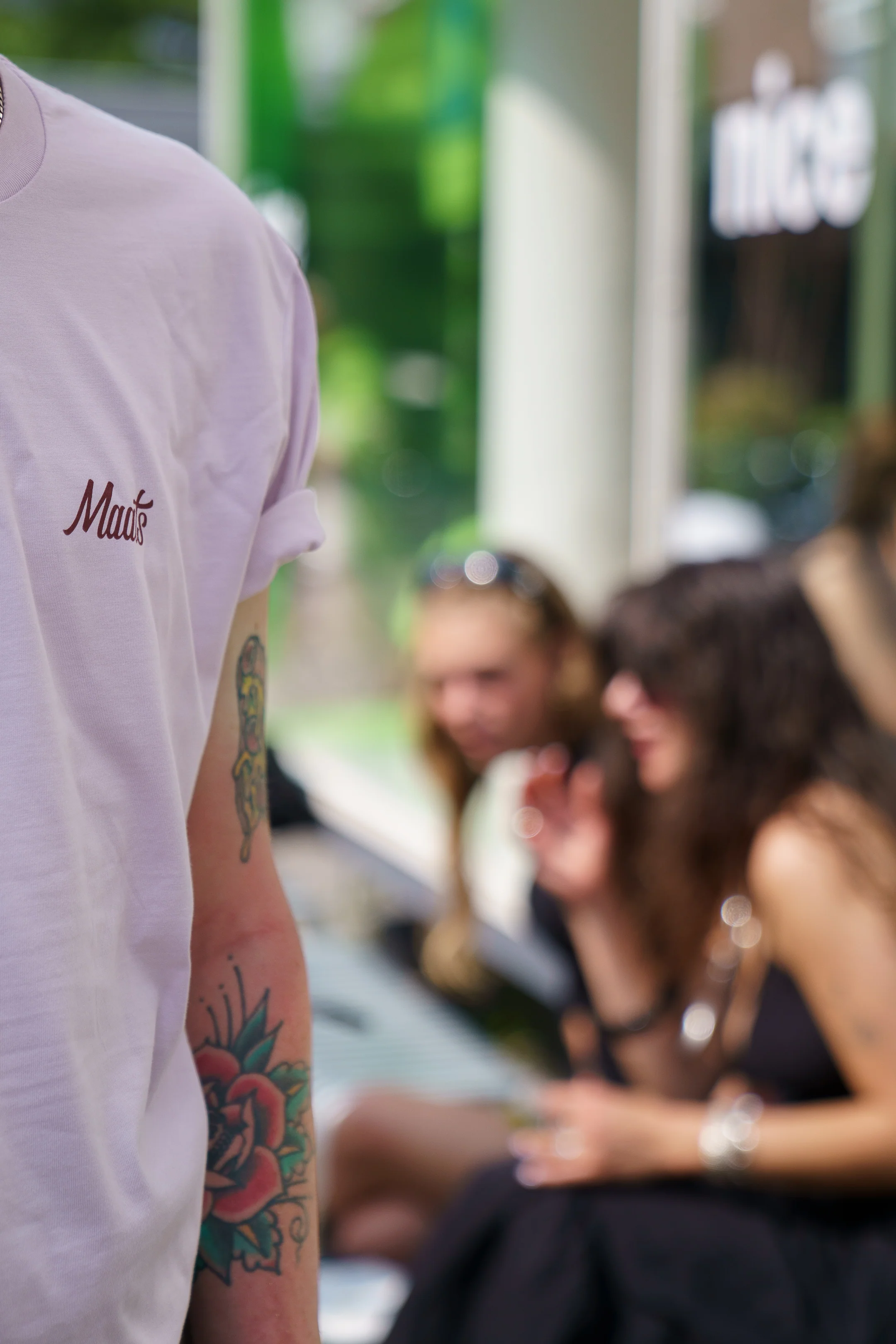 Maats Festive RTM T-Shirt Orchid - Image 4