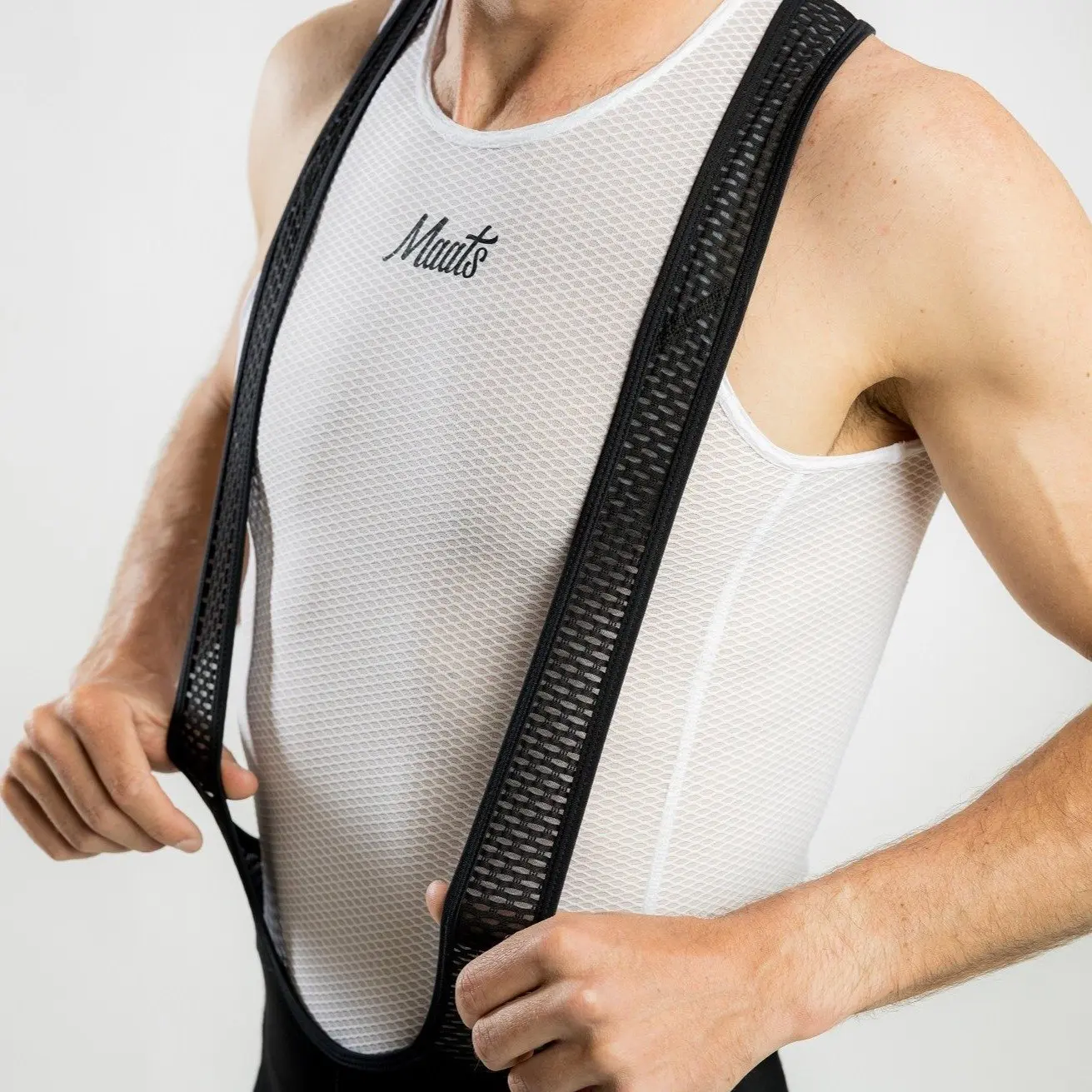Maats Sleeveless Baselayer White - Image 3
