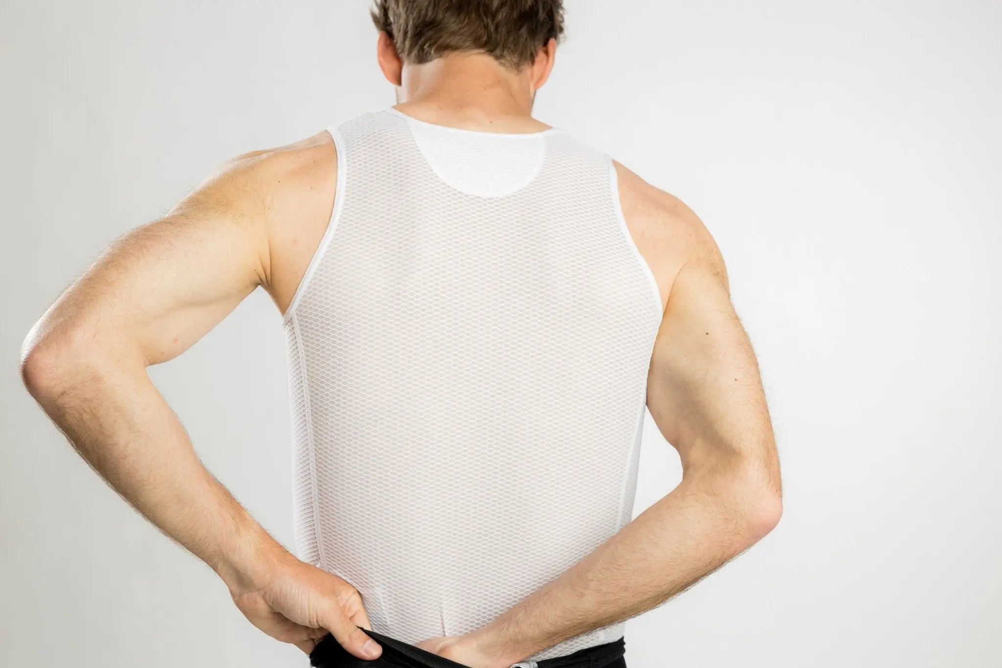 Maats Sleeveless Baselayer White - Image 4