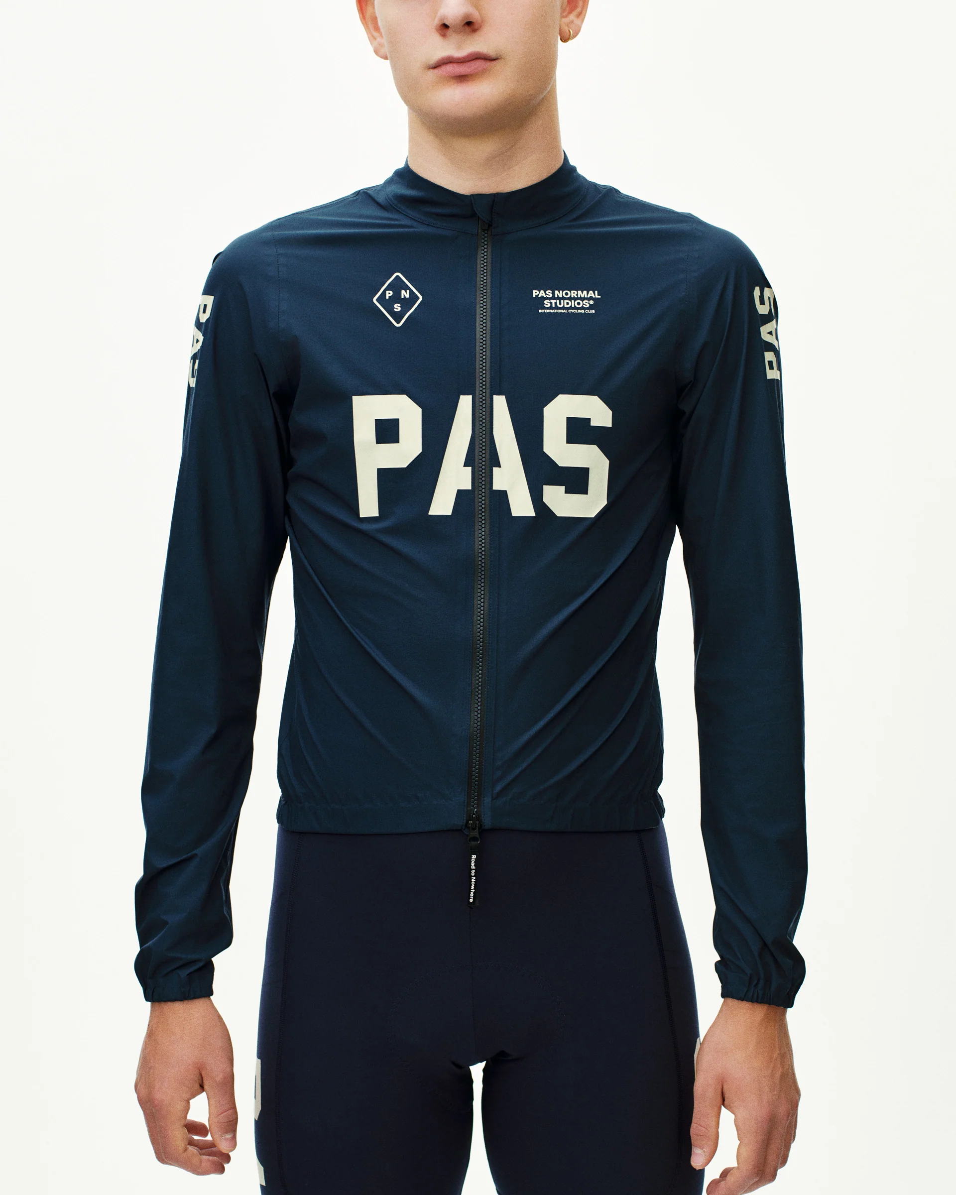 PAS Mechanism Men's Rain Jacket Navy - Image 2