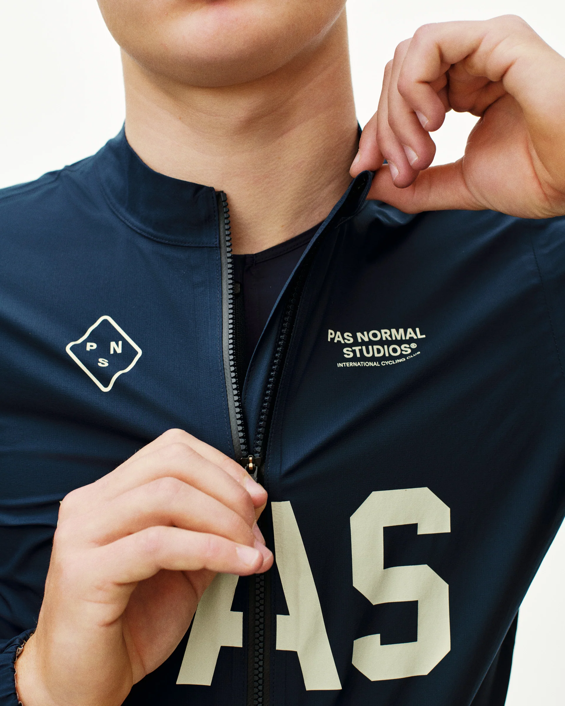 PAS Mechanism Men's Rain Jacket Navy - Image 7