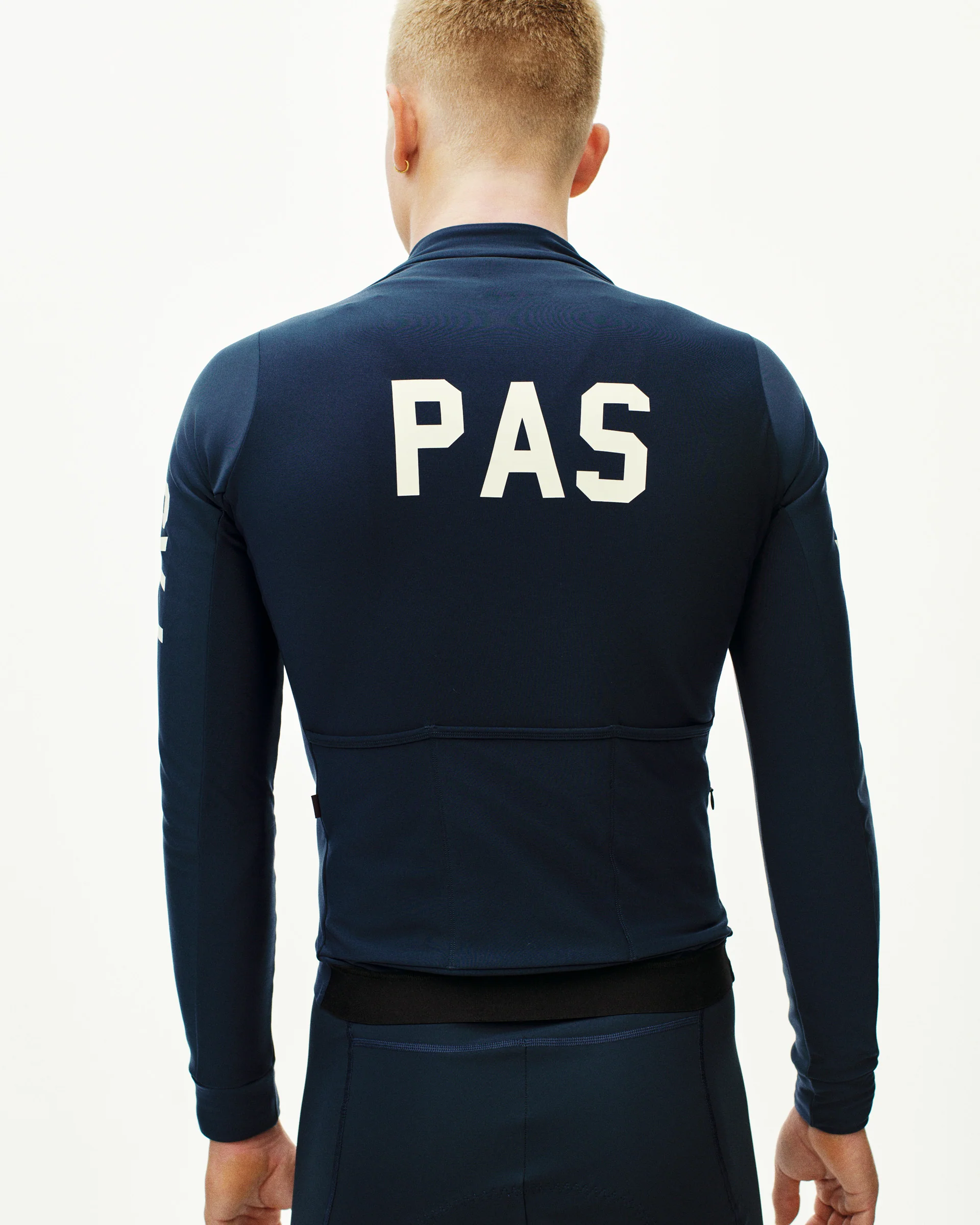 PAS Mechanism Men's Thermal Long Sleeve Jersey Navy - Image 4