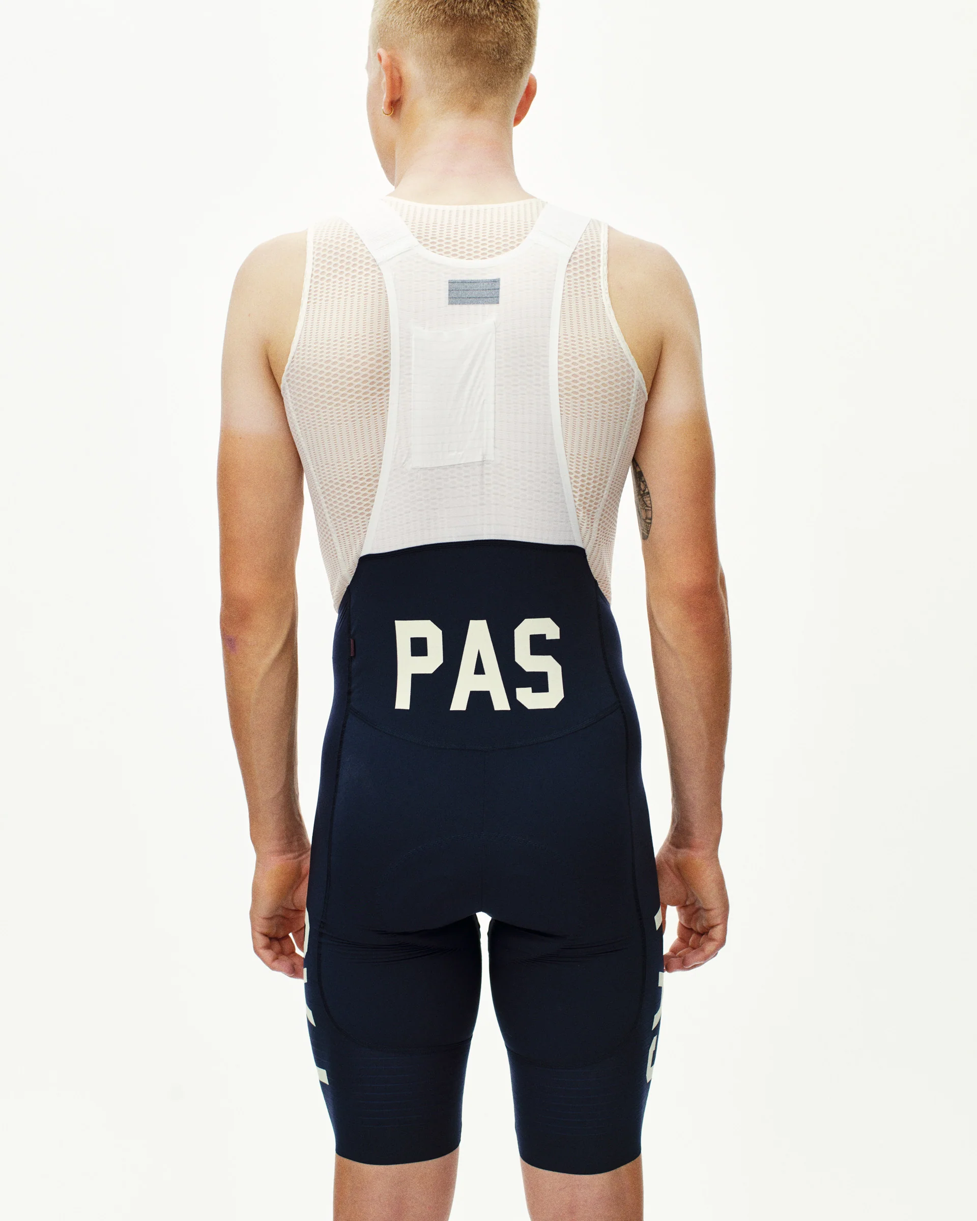PAS Mechanism Pro Men's Bib Shorts Navy - Image 4