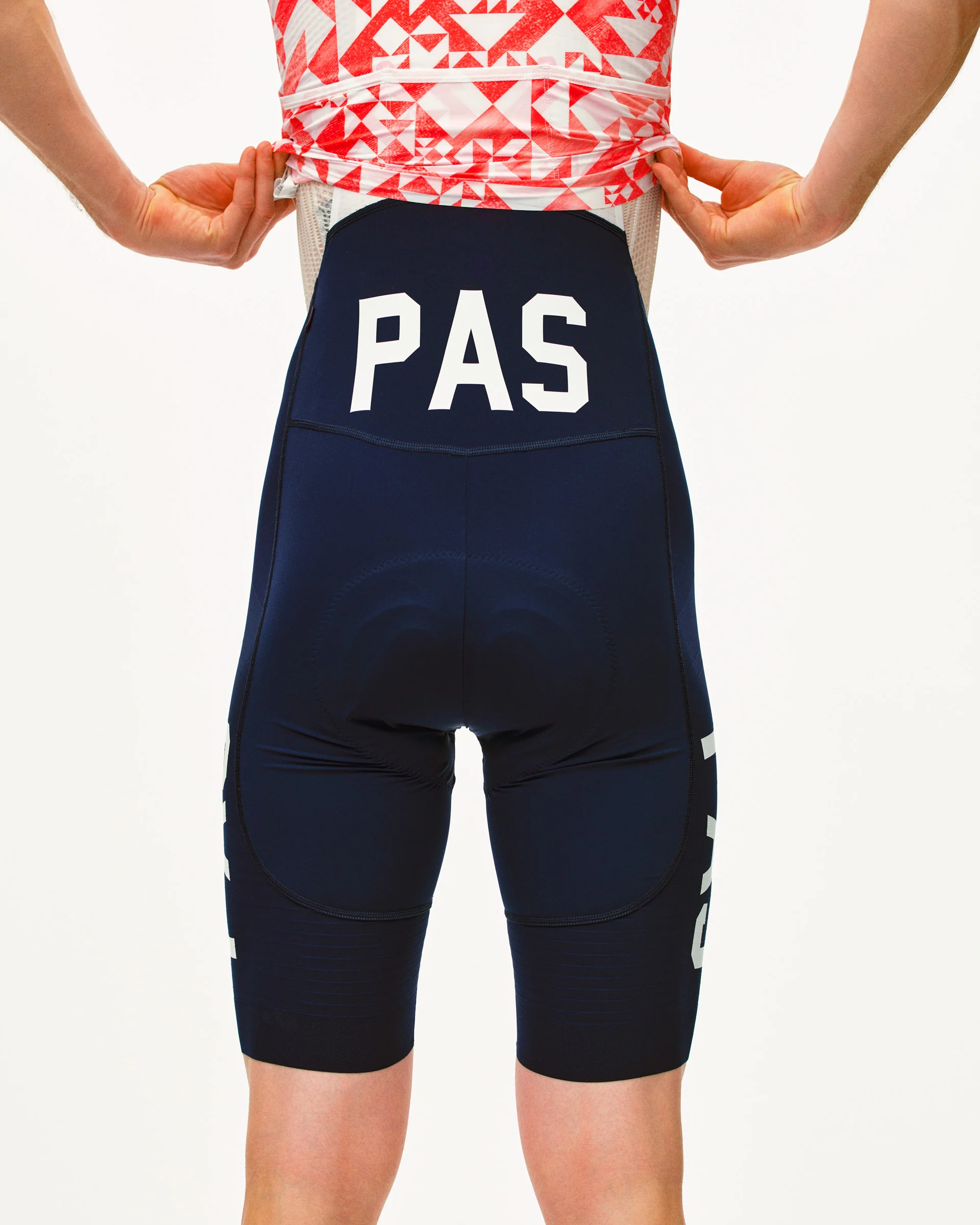 PAS Mechanism Pro Men's Bib Shorts Navy - Image 3