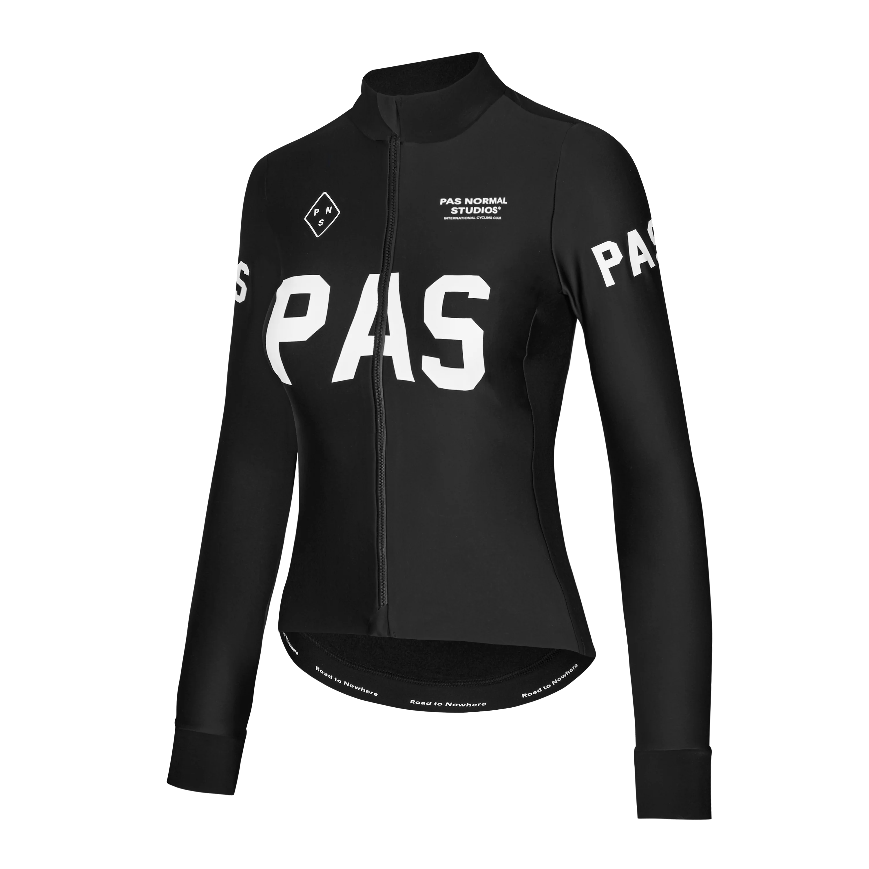 PAS Women's Mechanism Thermal Longsleeve Jersey Black - Image 3