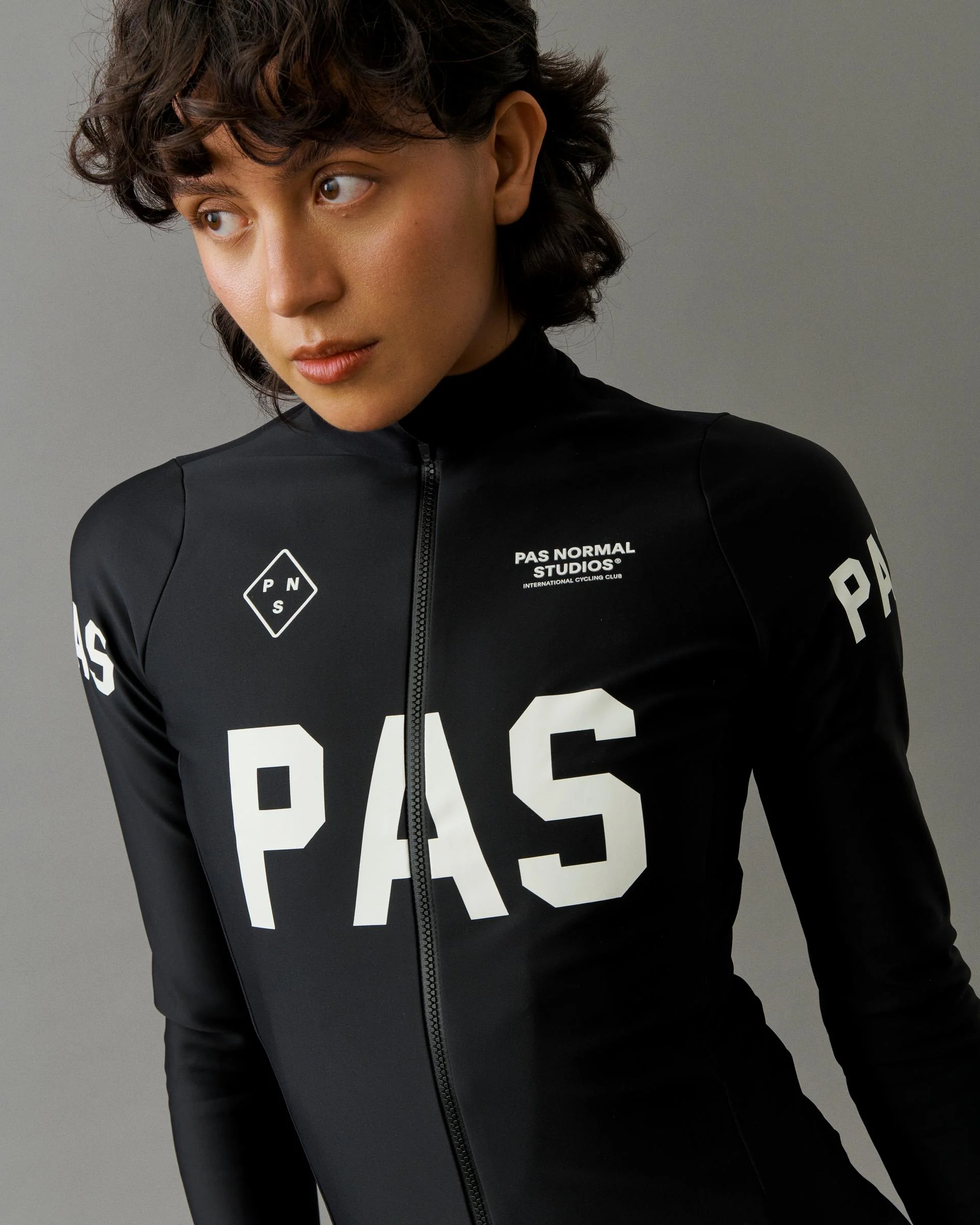 PAS Women's Mechanism Thermal Longsleeve Jersey Black - Image 7