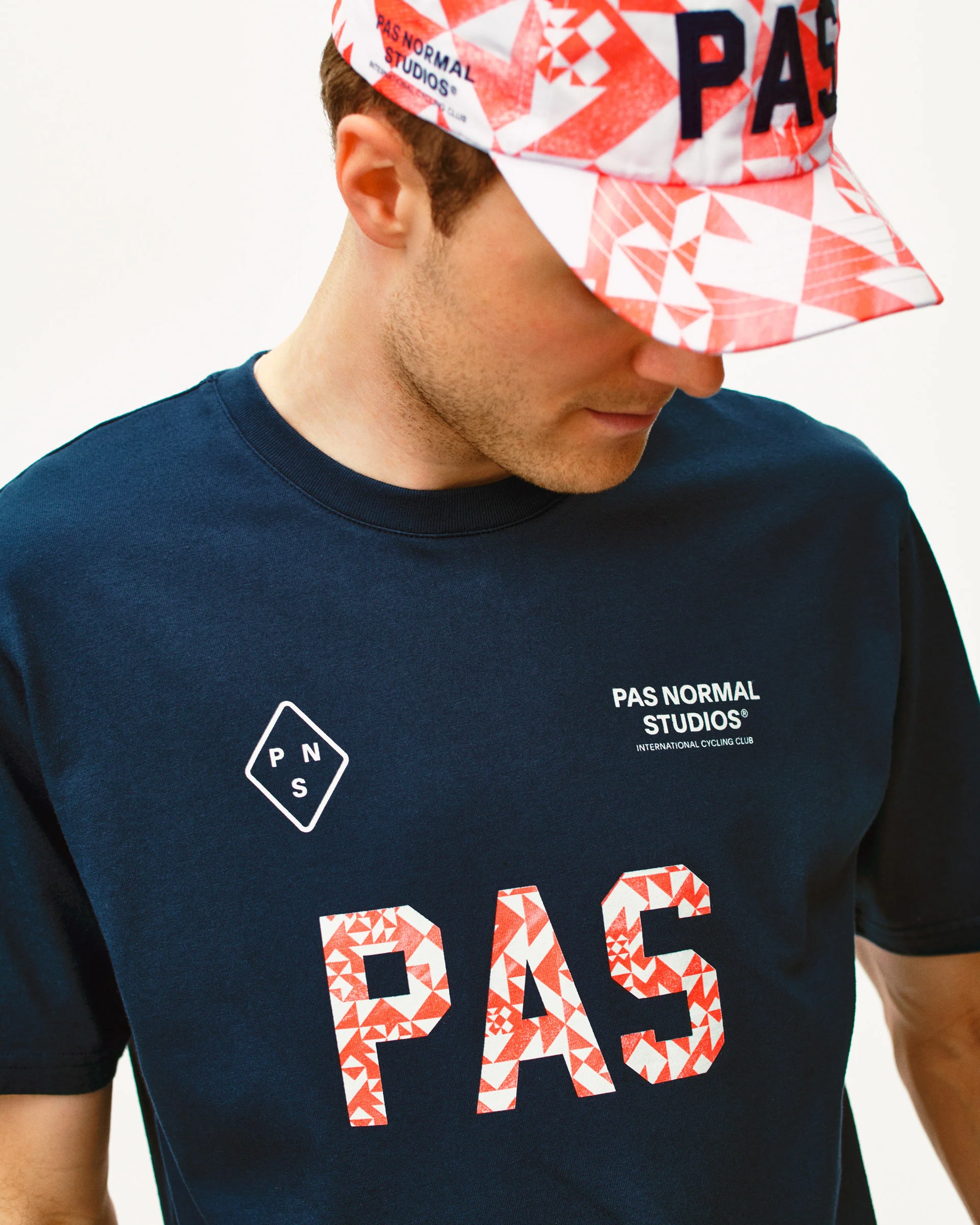 PAS Off-Race T-Shirt Navy - Image 4