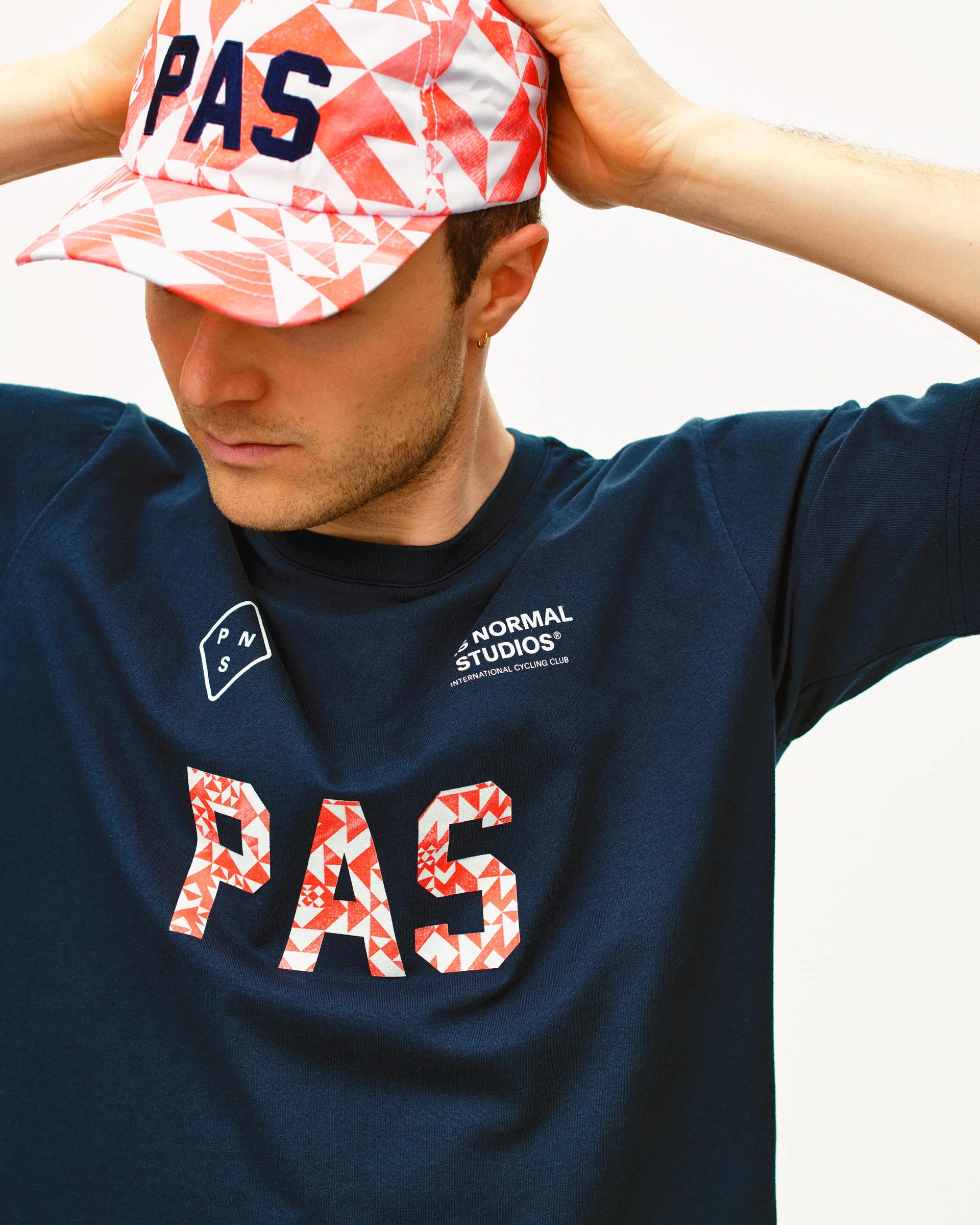 PAS Off-Race T-Shirt Navy - Image 5