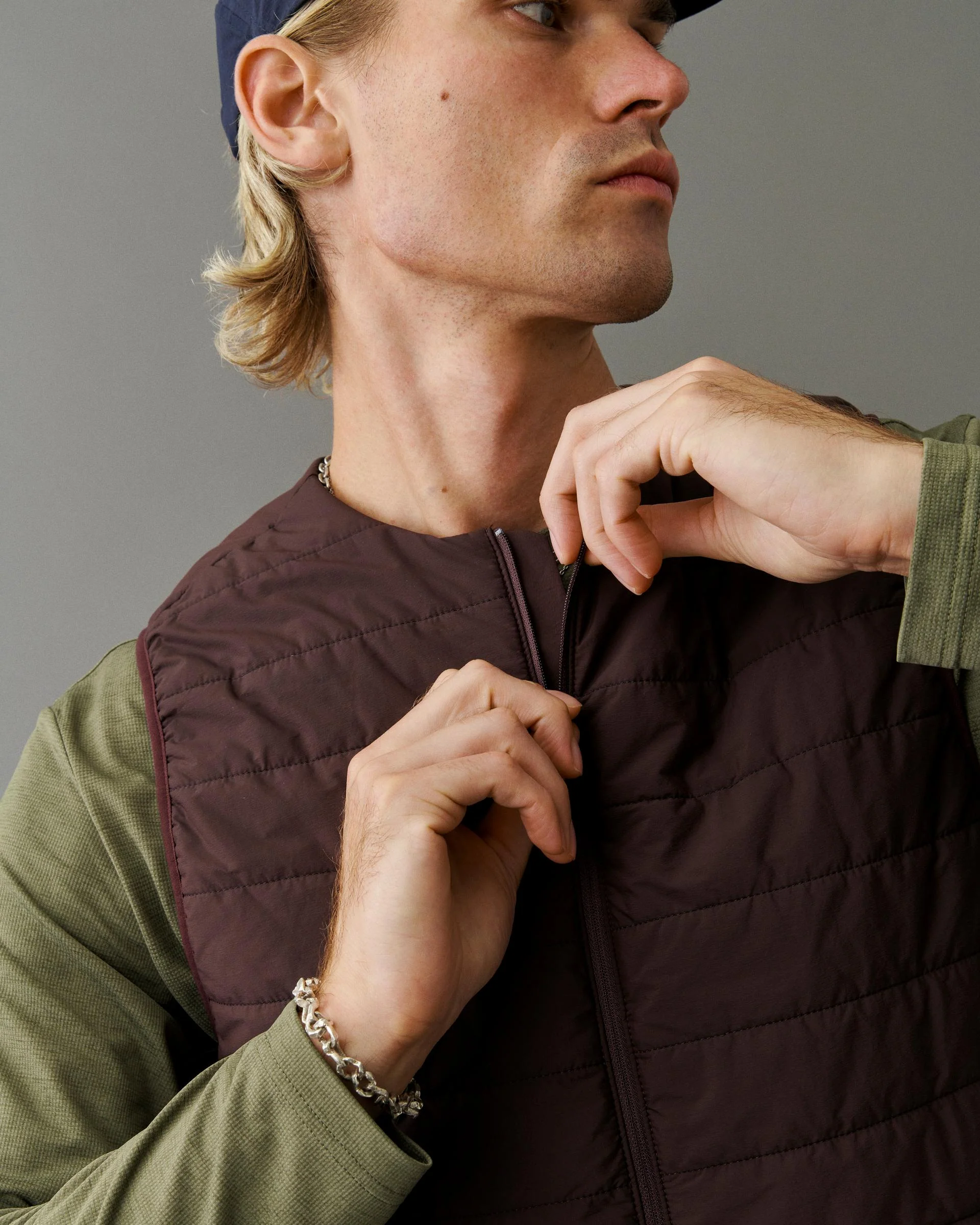 PNS Balance Insulated Vest Dark Red - Image 4