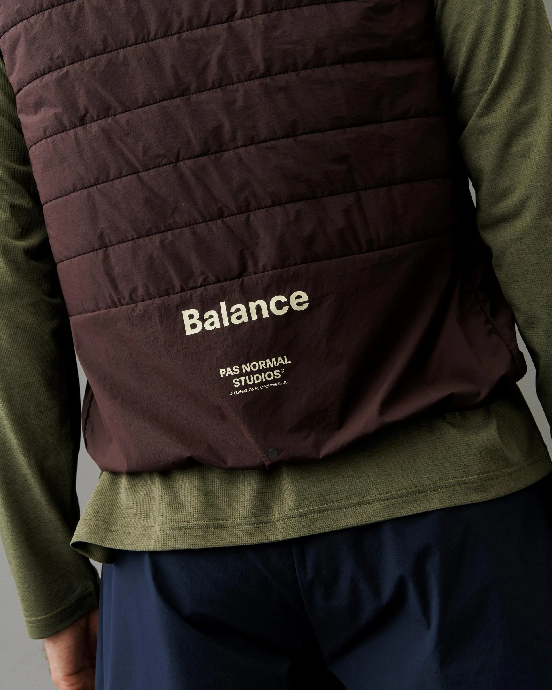 PNS Balance Insulated Vest Dark Red - Image 5