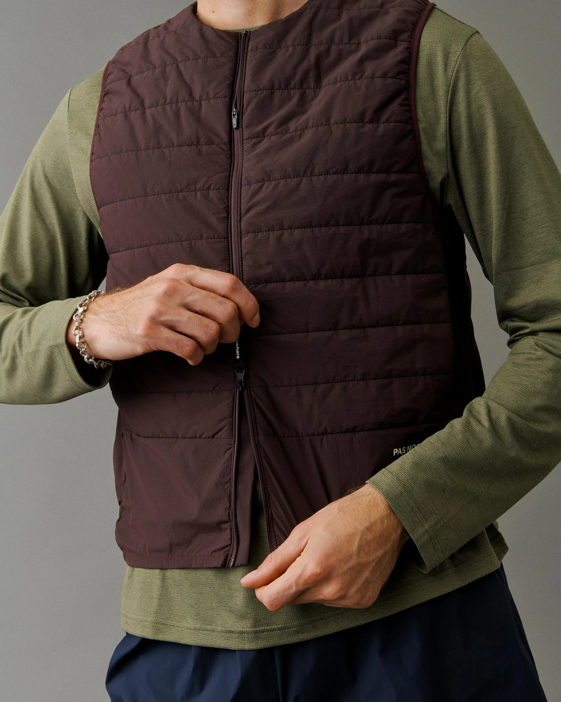 PNS Balance Insulated Vest Dark Red - Image 6