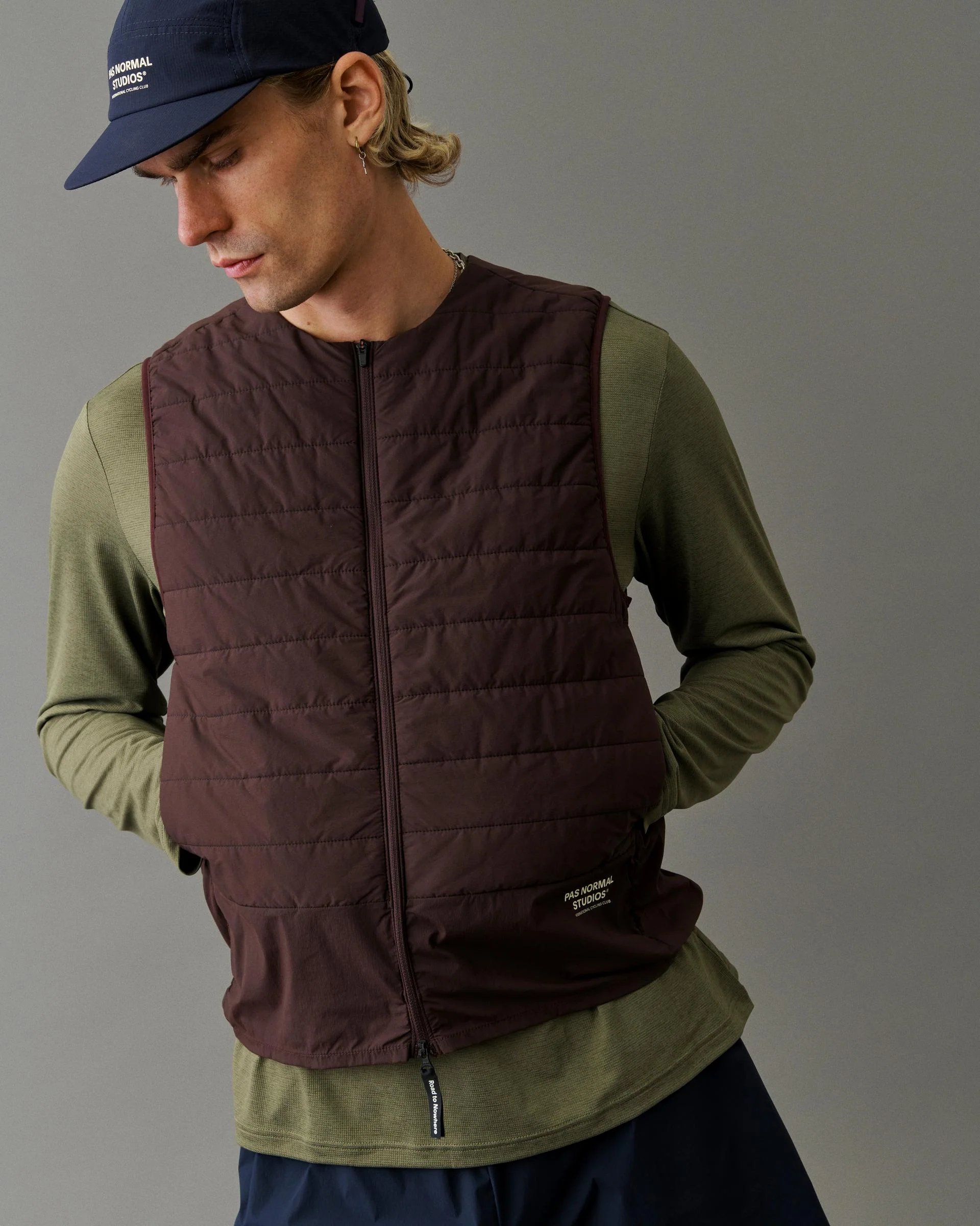 PNS Balance Insulated Vest Dark Red - Image 7