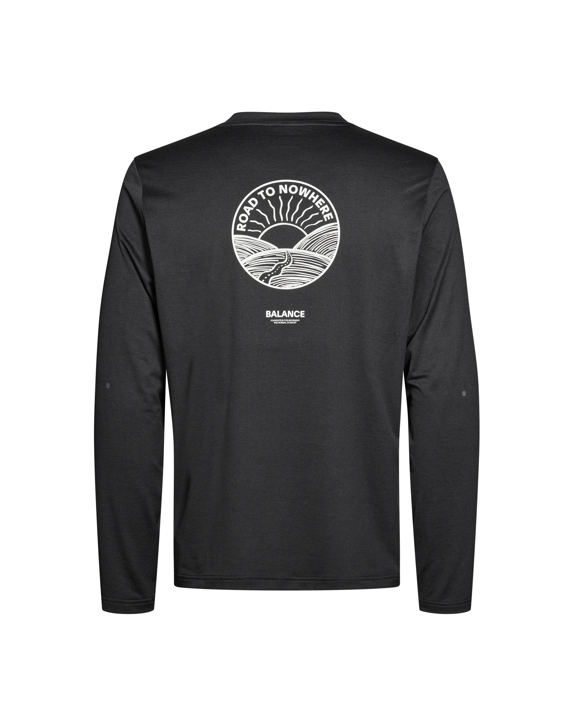 PNS Balance Men's Longsleeve T-shirt Black - Image 3