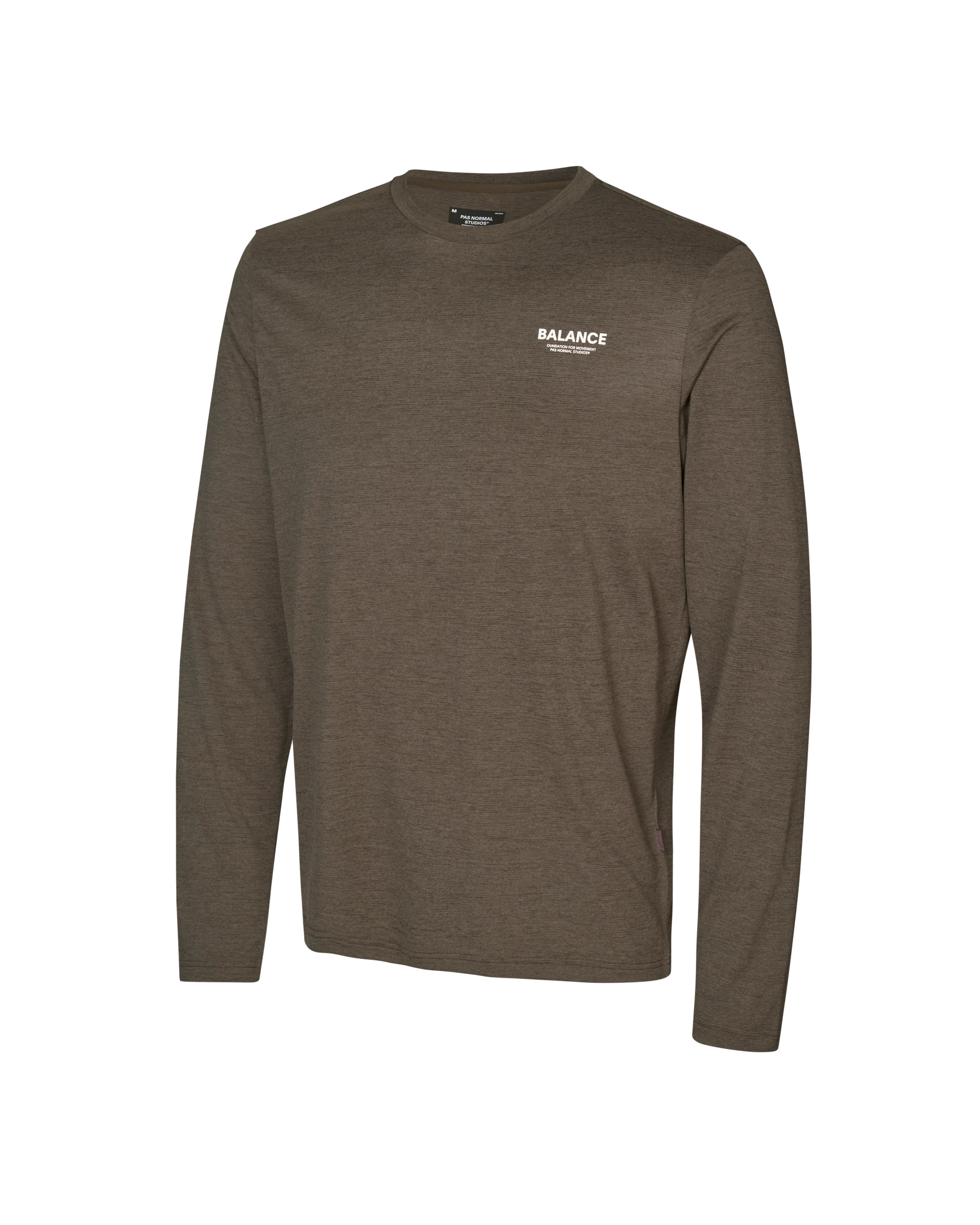 PNS Balance Men's Longsleeve T-shirt Dusty Brown - Image 3