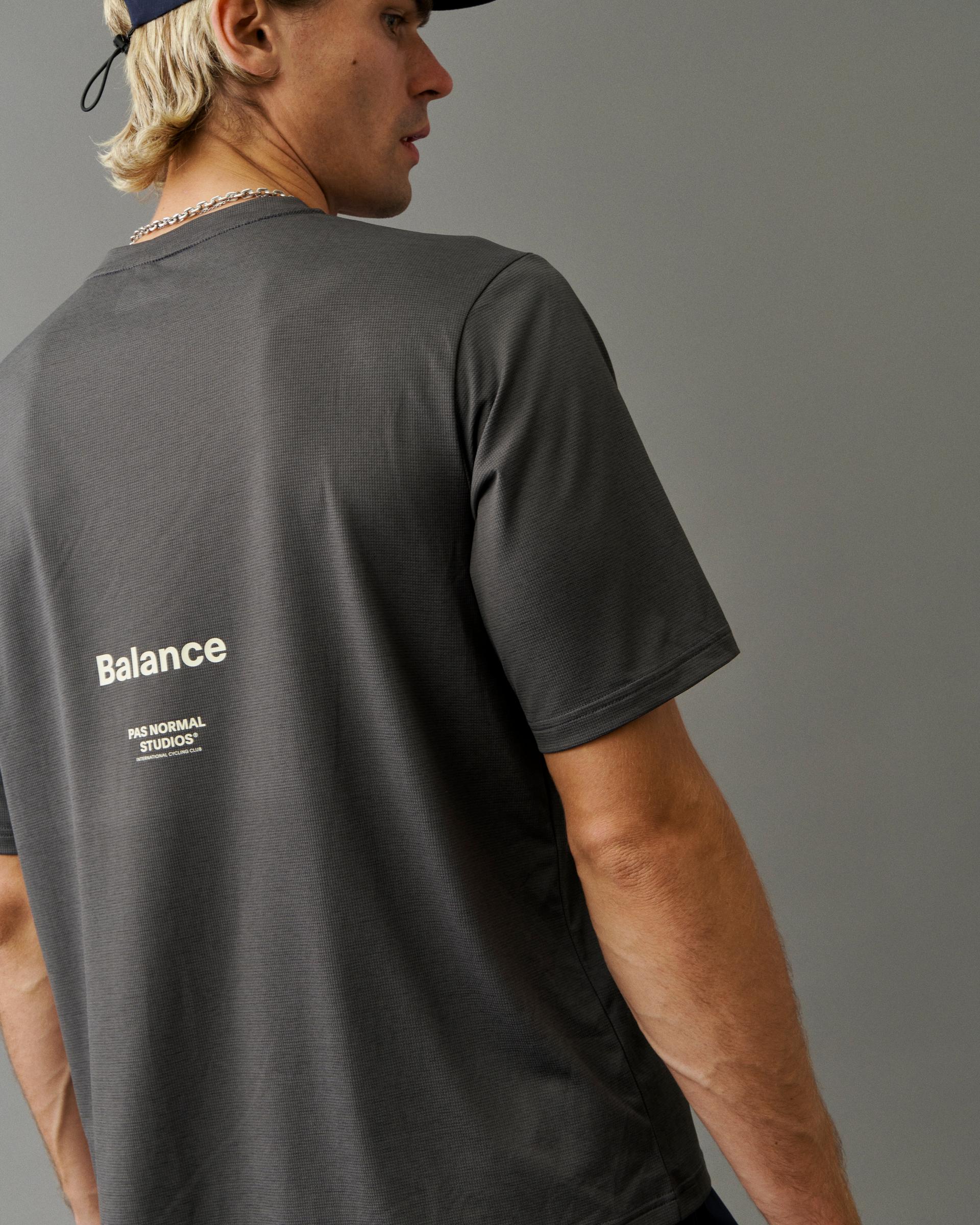 PNS Balance Men's Shortsleeve T-shirt Stone Grey - Image 5