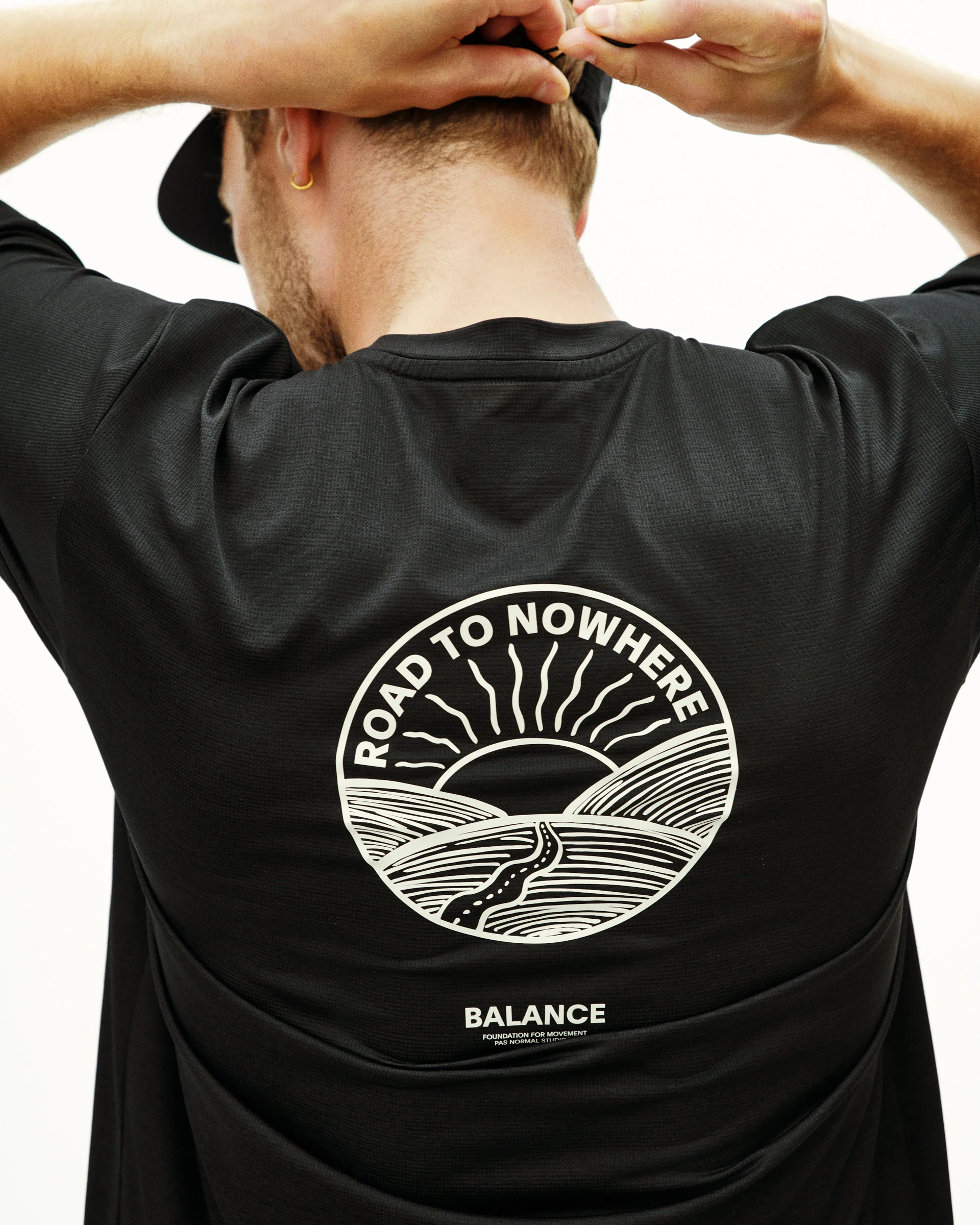PNS Balance Men's T-Shirt Black - Image 4