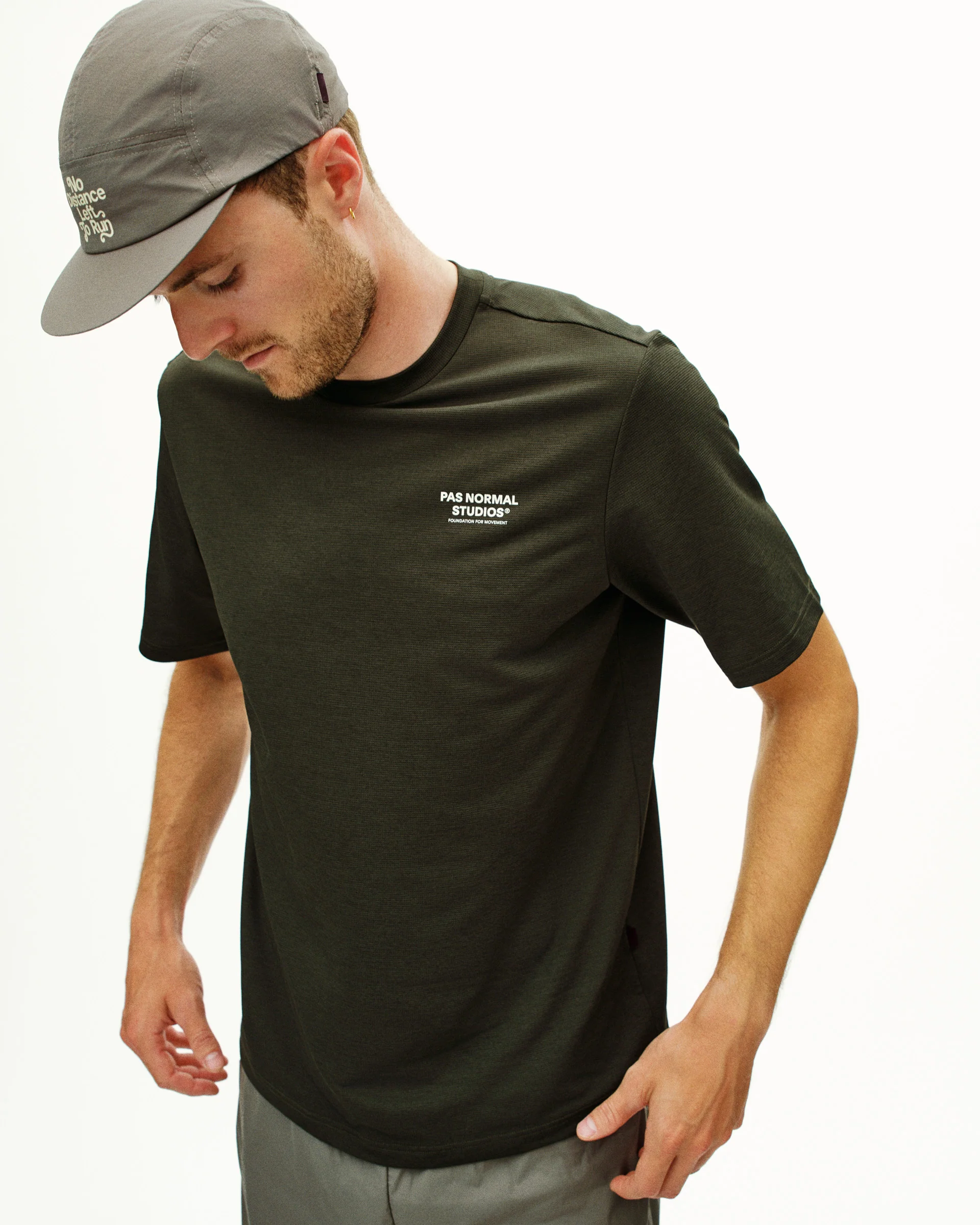 PNS Balance Men's T-Shirt Dark Olive - Image 2
