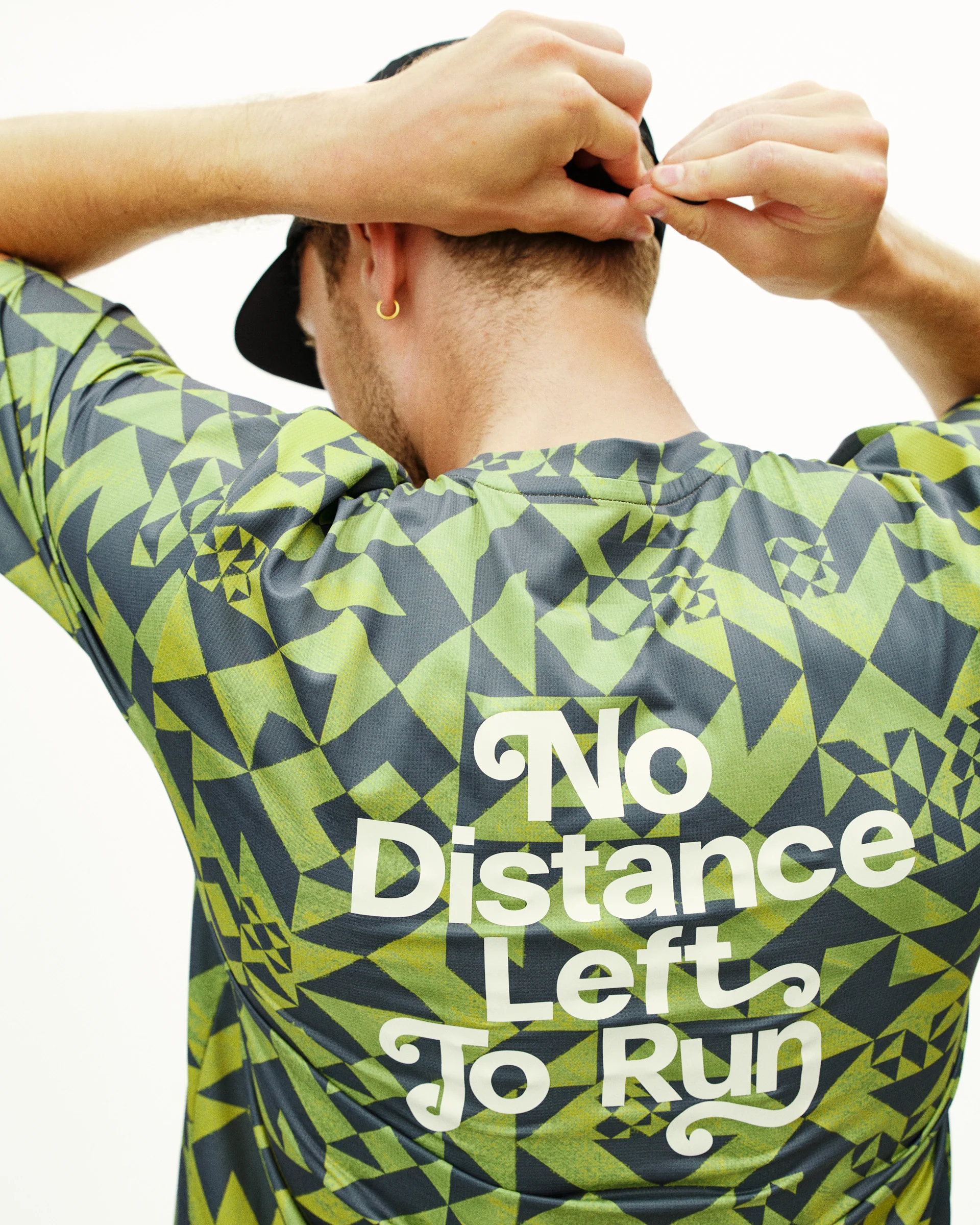 PNS Balance Men's T-Shirt Green Origami - Image 4