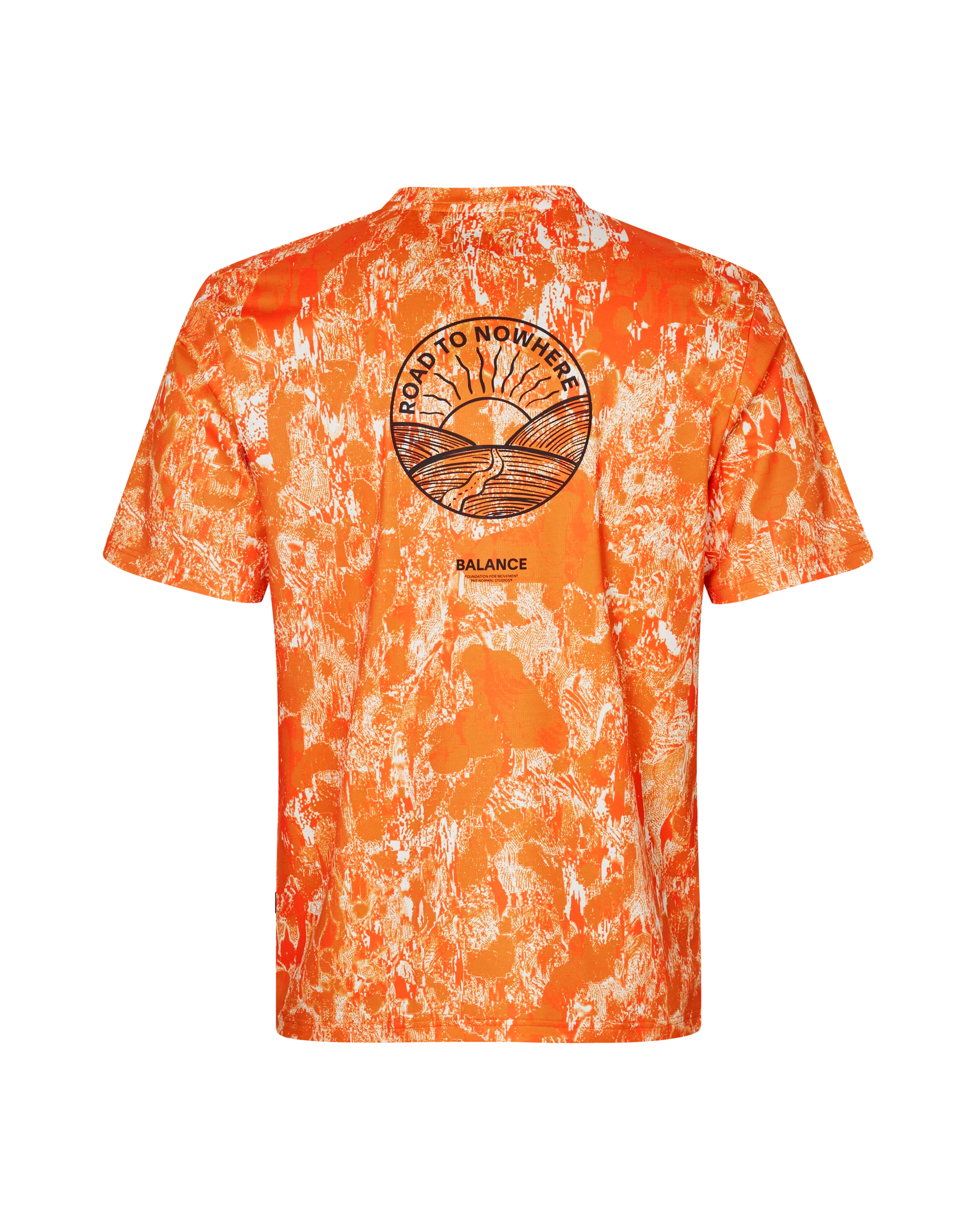 PNS Balance Men's T-shirt Orange AOP - Image 2