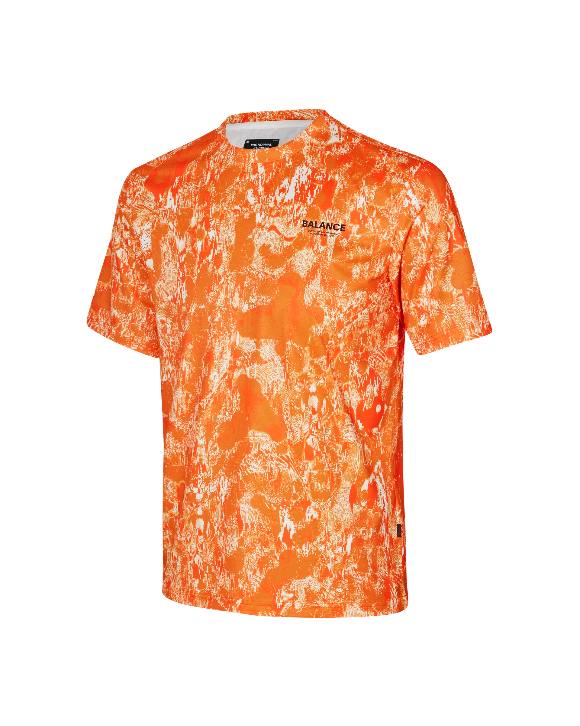 PNS Balance Men's T-shirt Orange AOP - Image 3