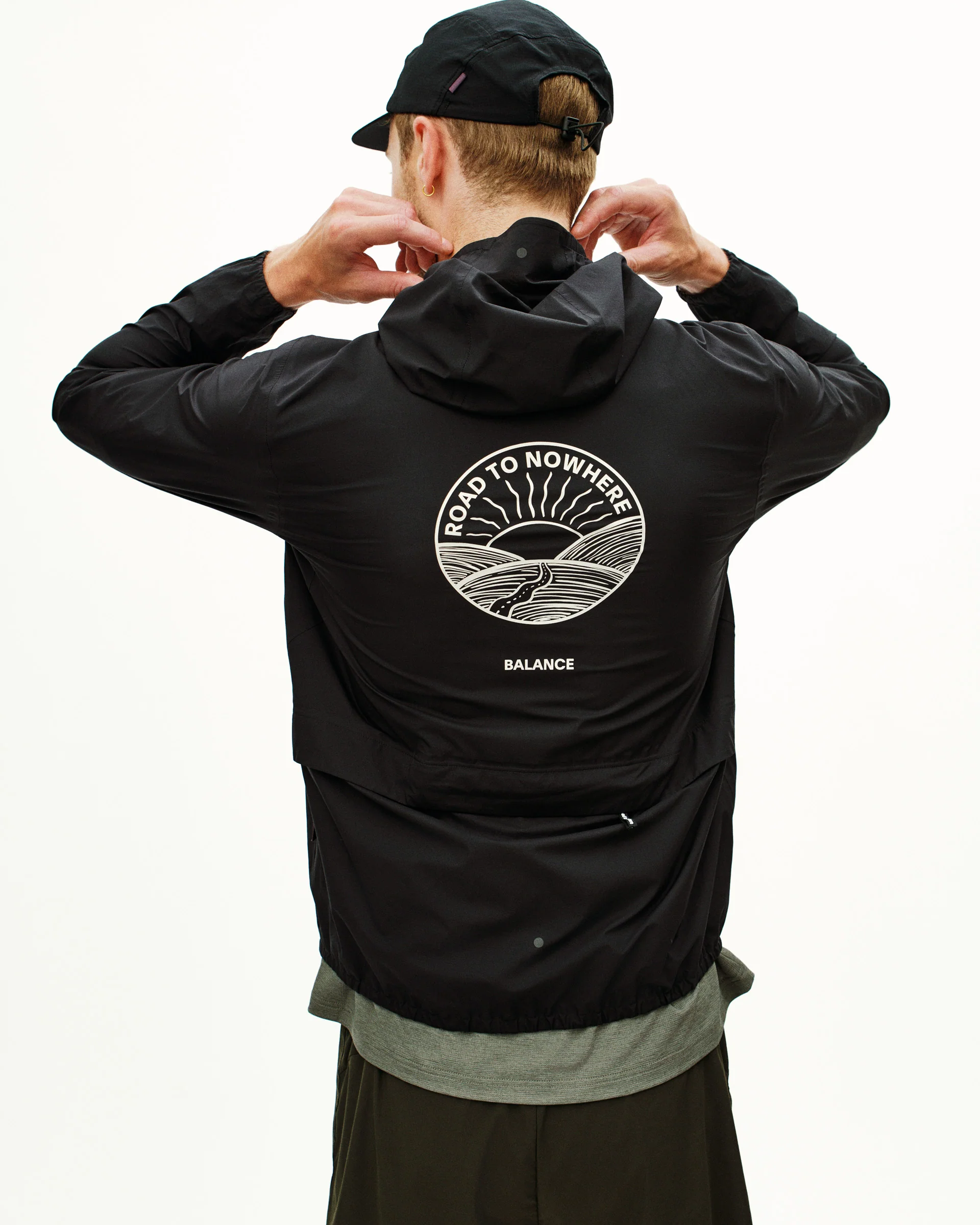 PNS Balance Rain Jacket Black - Image 4
