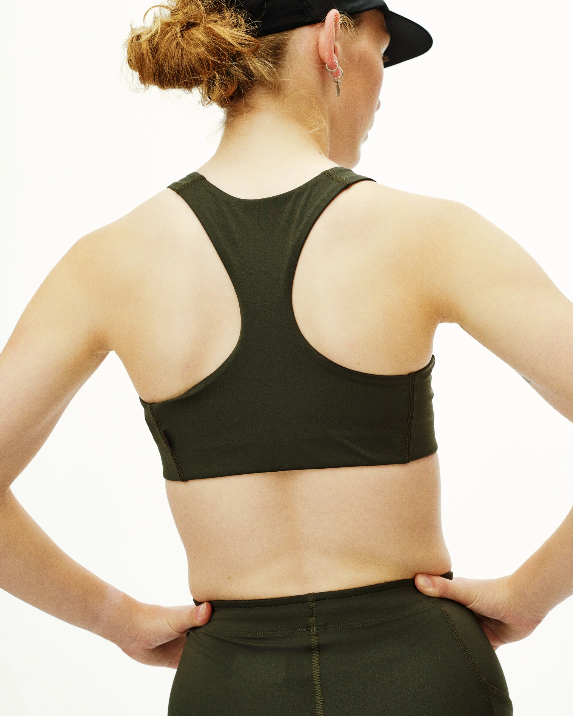 PNS Balance Women's Bra Dark Olive - Image 2