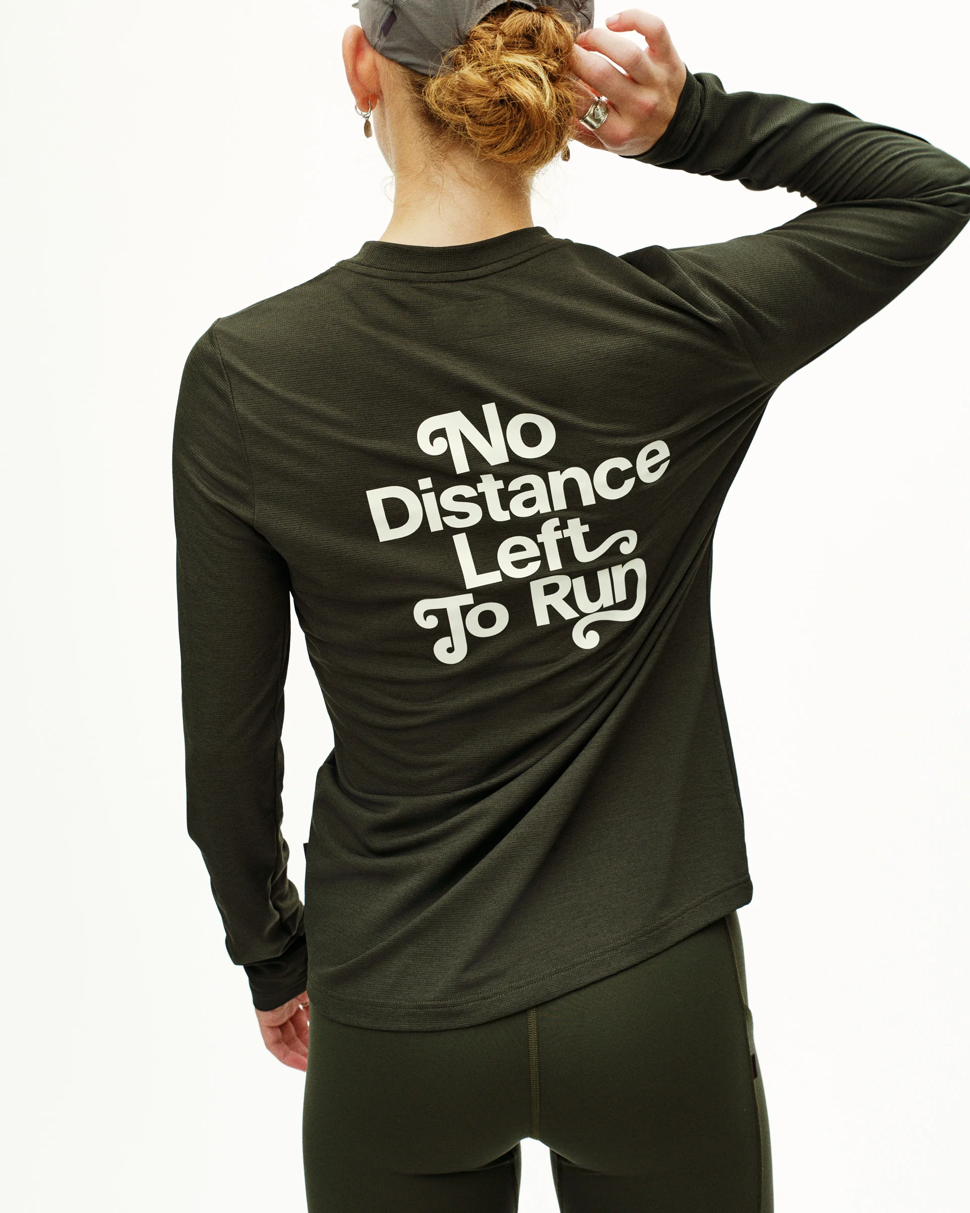 PNS Balance Women's Long Sleeve T-Shirt Dark Olive - Image 4