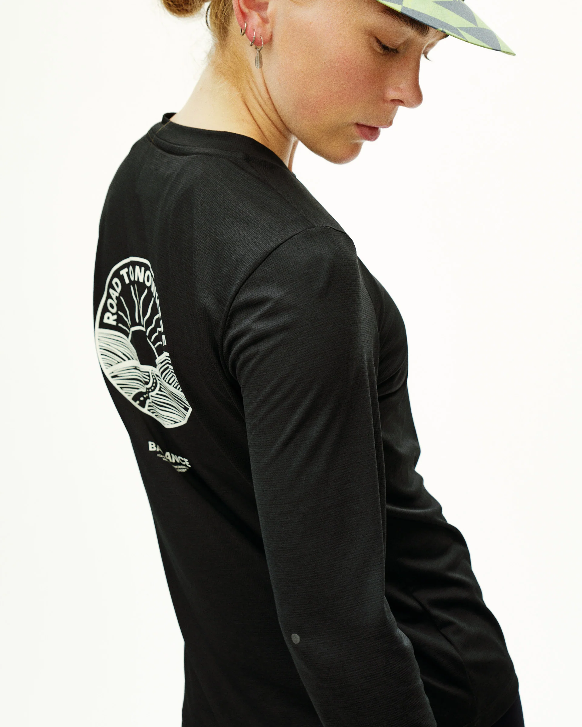 PNS Balance Women's Longsleeve T-Shirt Black - Image 4