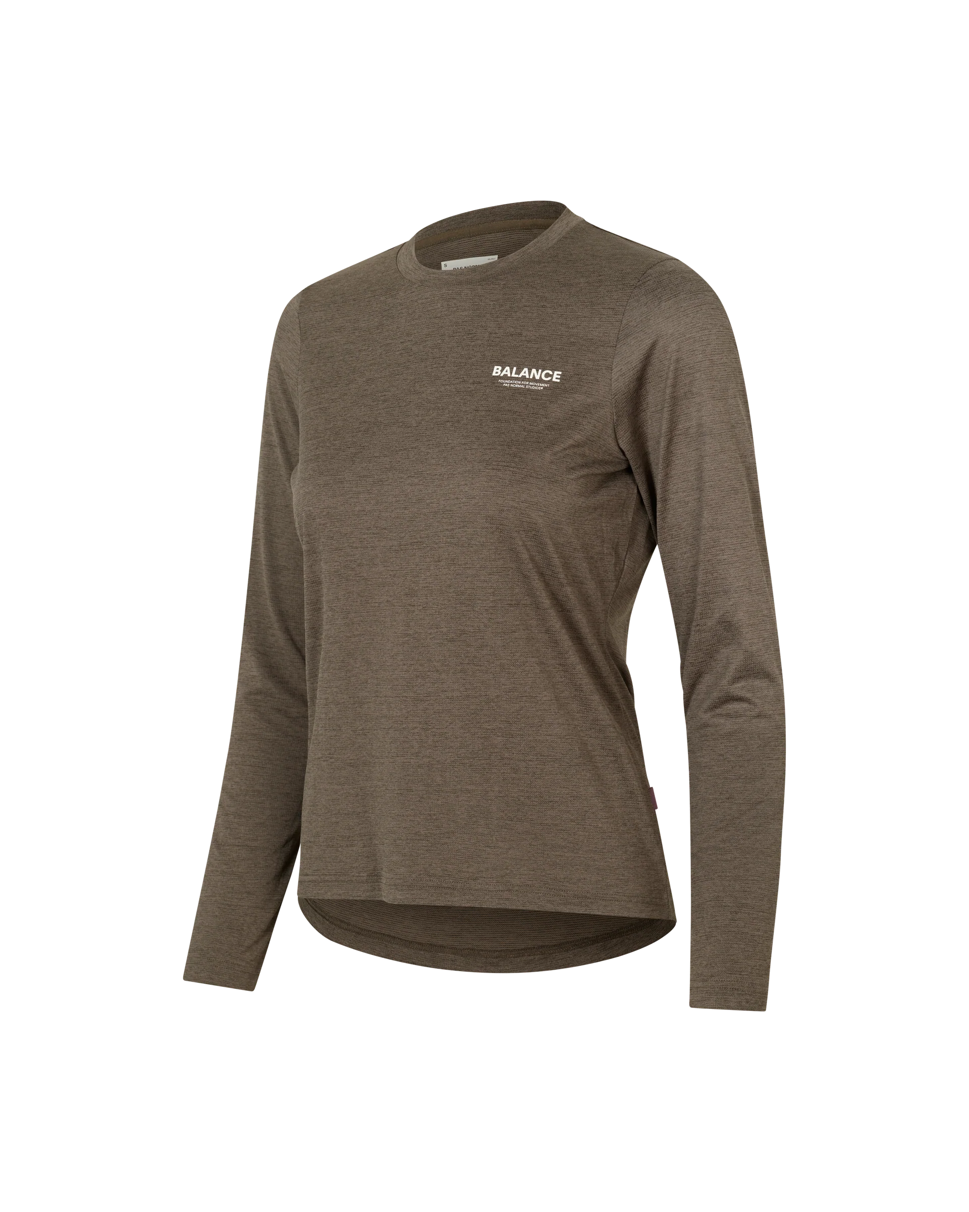 PNS Balance Women's Longsleeve T-shirt Dusty Brown - Image 3