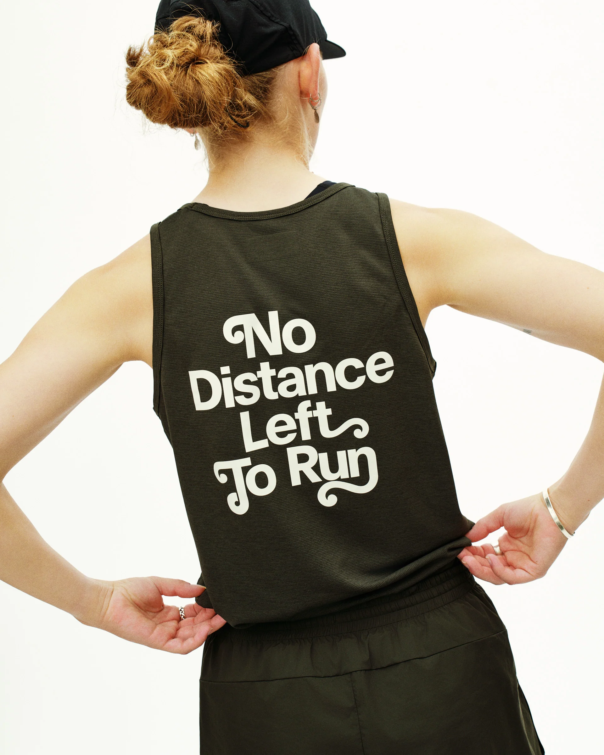 PNS Balance Women's Singlet Dark Olive - Image 4